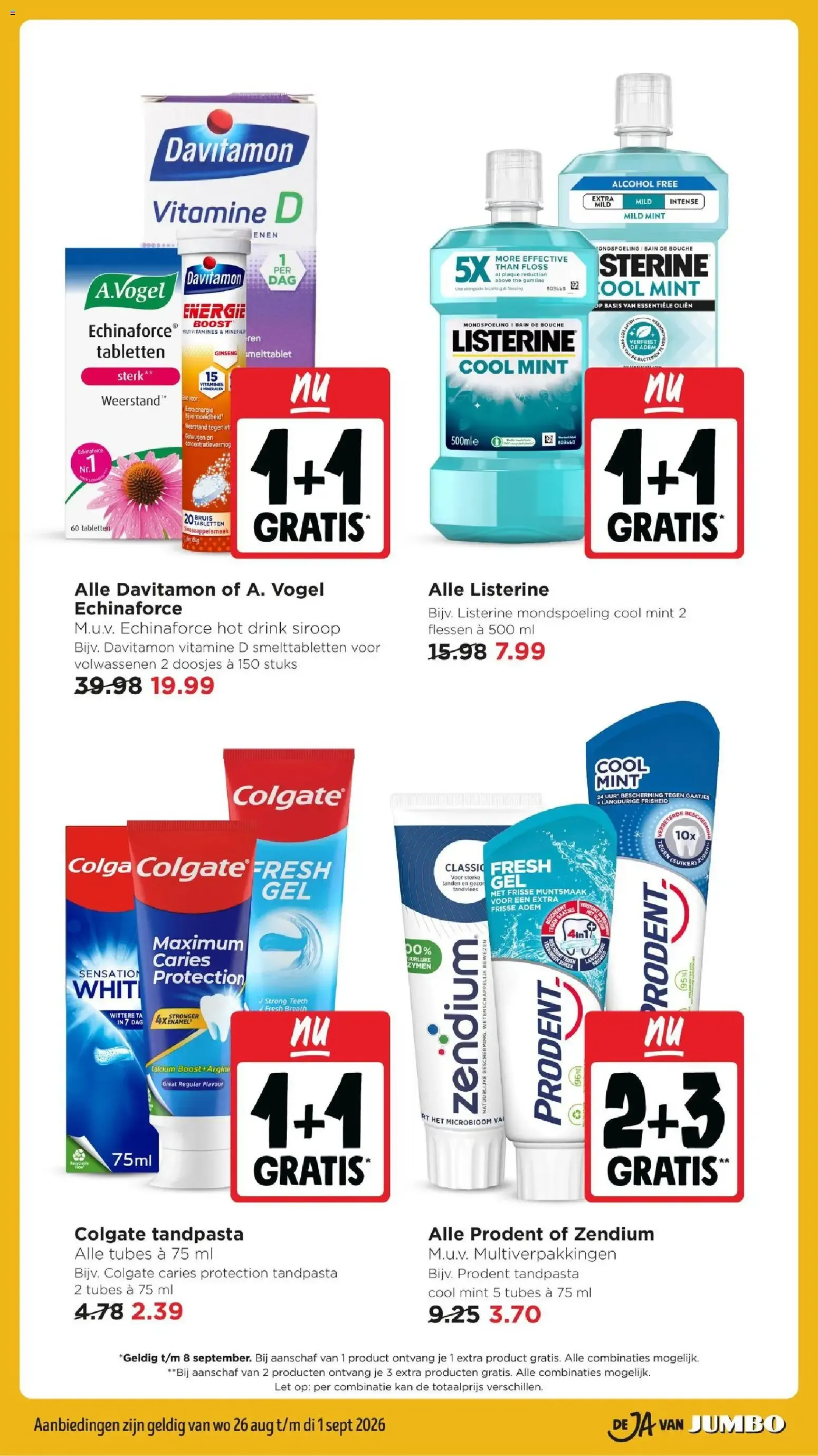 Jumbo: Prijzenstorm - Aanbiedingen die zo de winkel uitvliegen van 26 augustus tot 1 september 2026 - Folder pagina 26