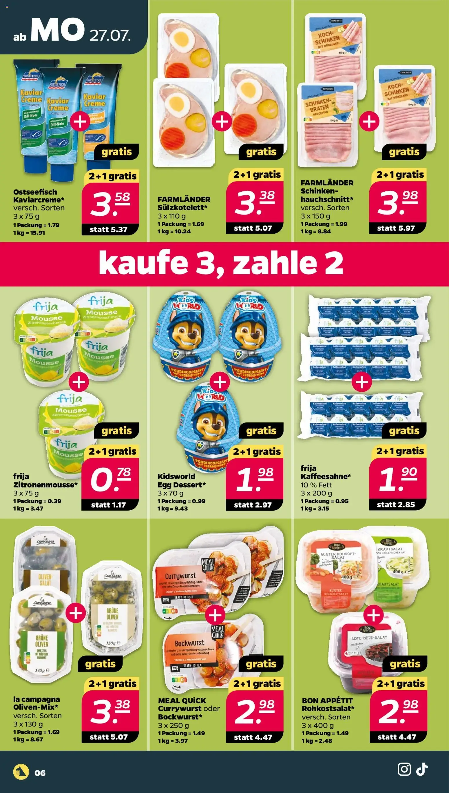 Netto Prospekt ab 27.07.2026 → Angebote nächste Woche von 27. Juli bis 1. August 2026 - Prospekt seite 6