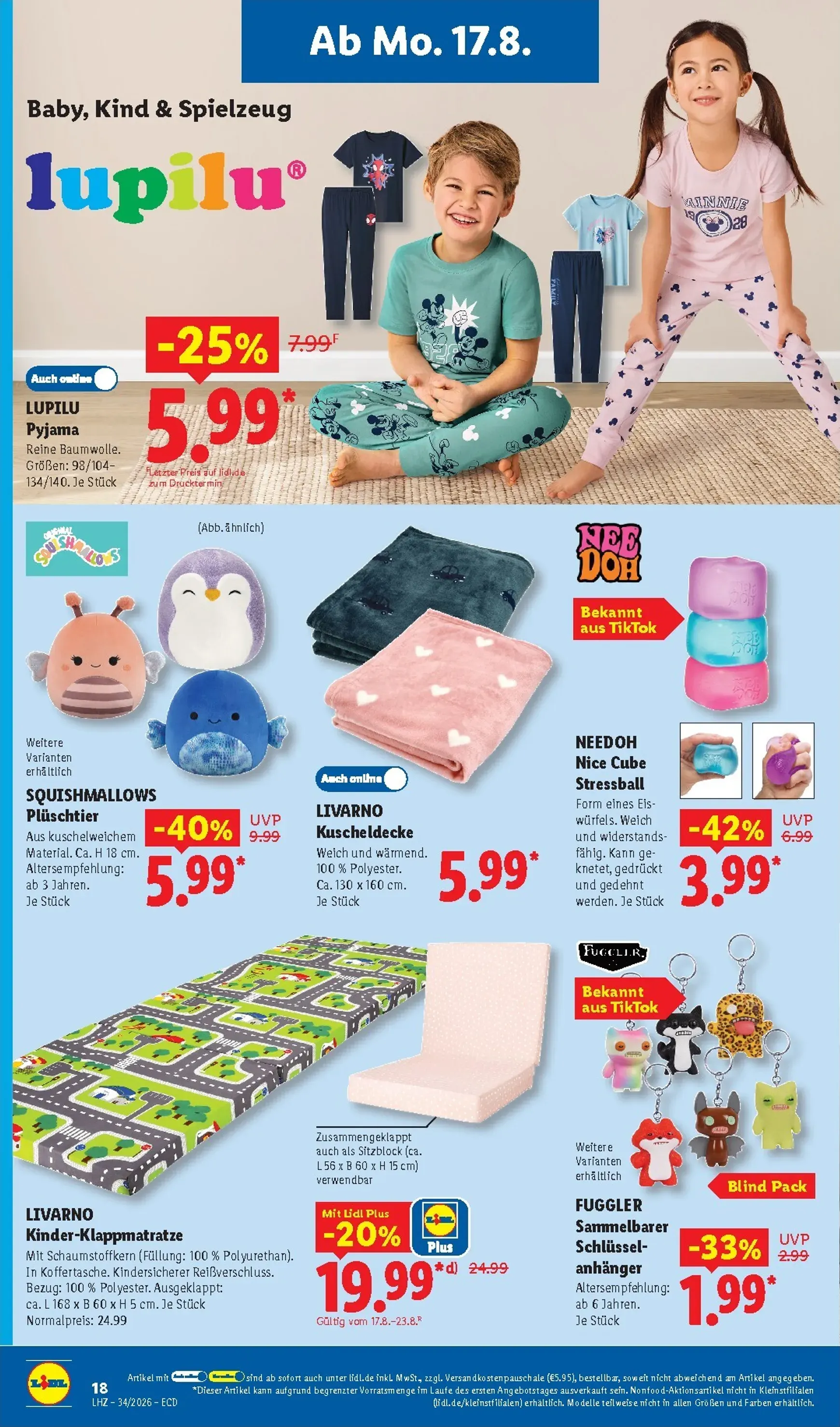 Lidl Angebot der Woche von 17. August bis 22. August 2026 - Prospekt seite 14