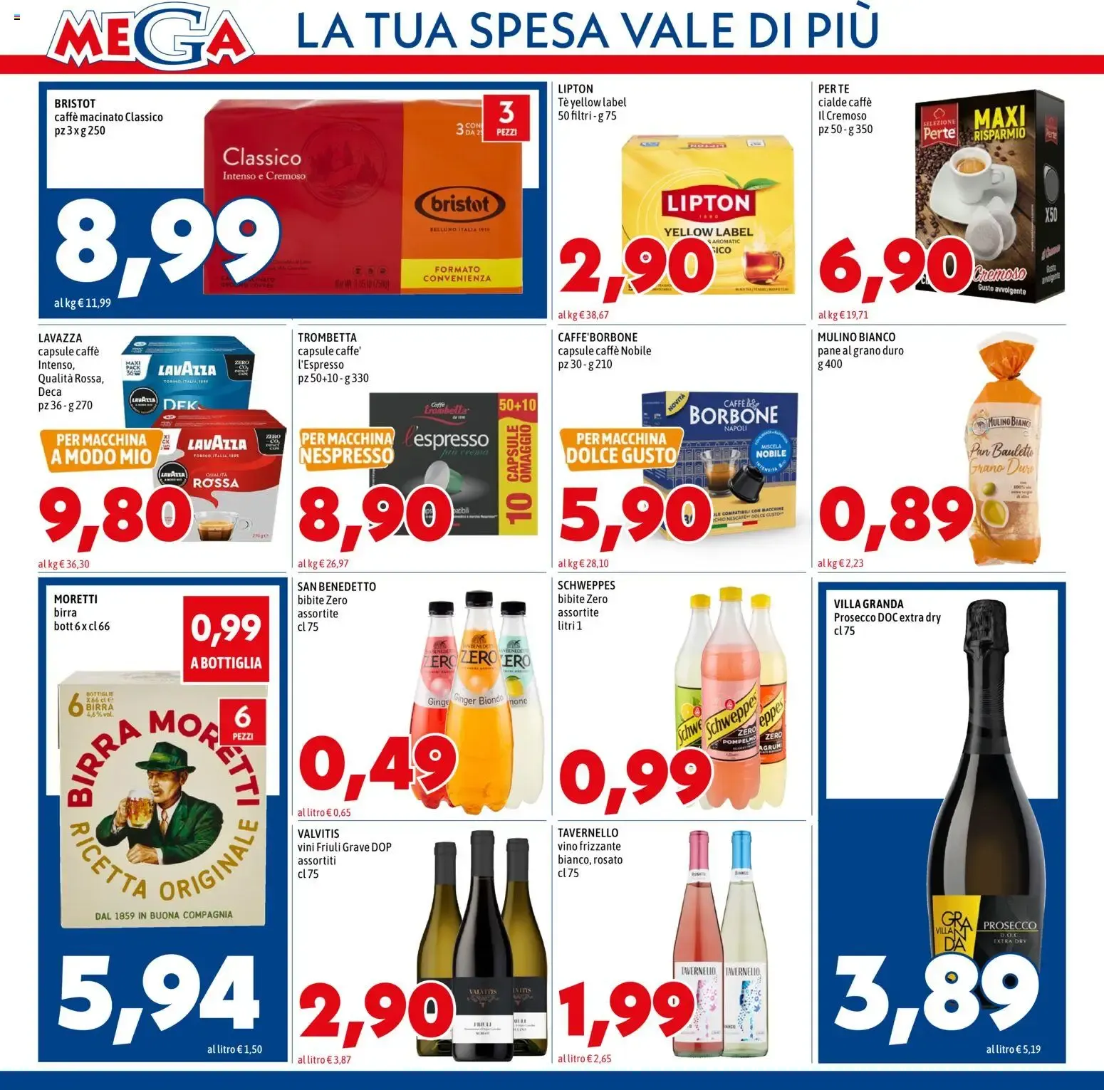 Mega volantino dal 28/05/2026 - online Offerte da 28 maggio a 10 giugno di 2026 - Pagina del volantino 10