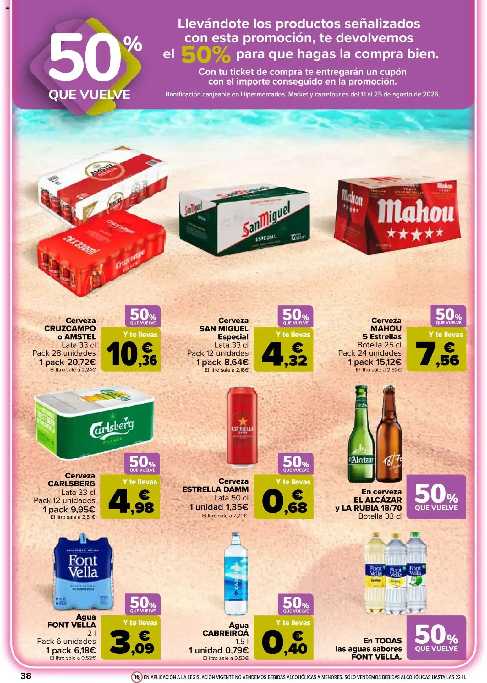 Catálogo de Carrefour: 2ª Unidad al -70% 28 de julio al 10 de agosto 2026 - Página 40
