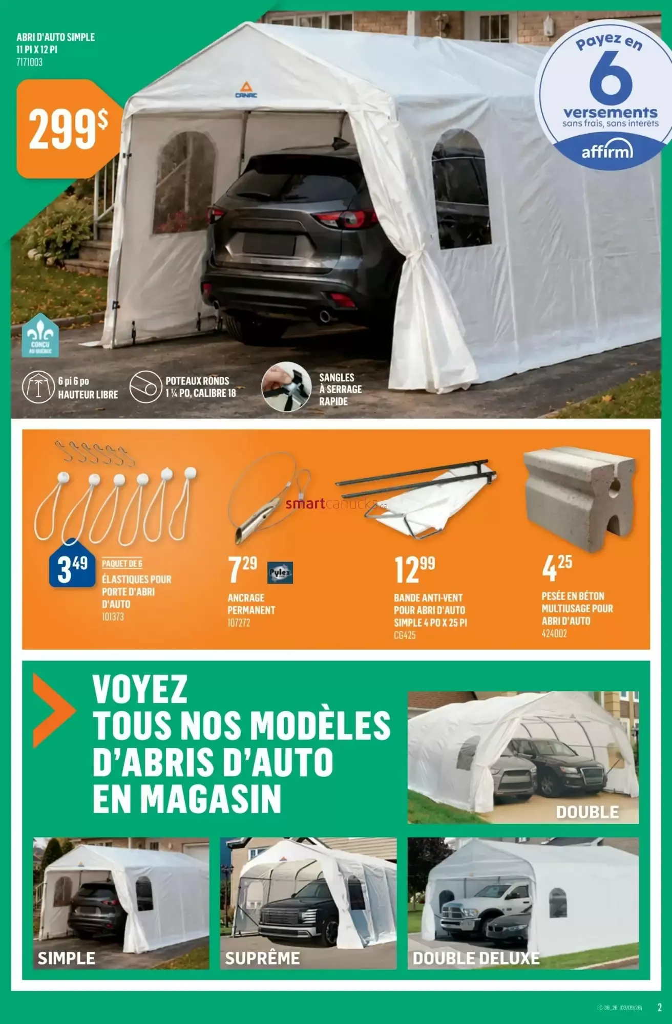 Canac flyer week 36 from September 3 to September 9 2026 - flyer page 3