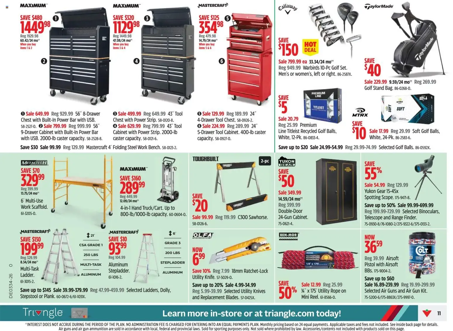 Canadian Tire weekly flyer from Aug 20, 2026 > weekly specials & deals from August 20 to August 26 2026 - flyer page 11