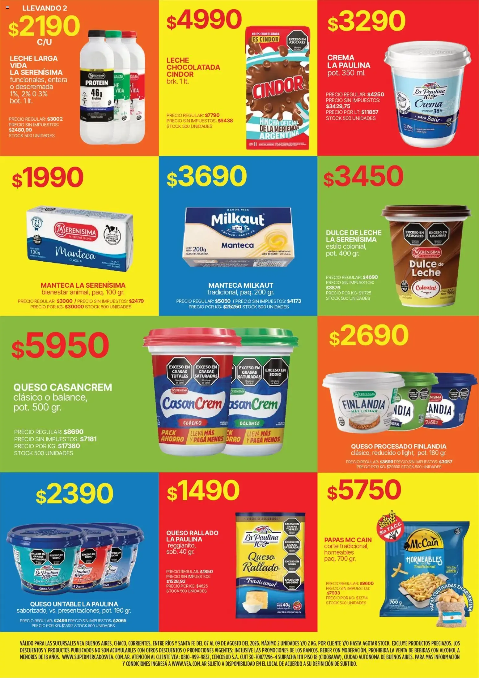 Ofertas de Vea - Fin de semana de ahorro BA Nea del 07/08/2026 - 09/08/2026 7 de agosto al 9 de agosto 2026 - Página 6 del catálogo