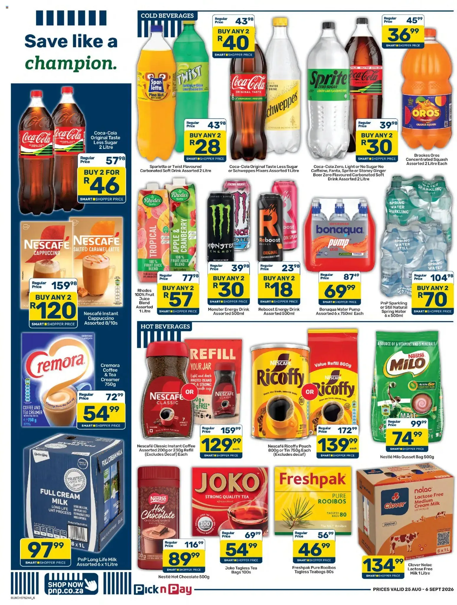 Pick n Pay Western Cape - Specials (25/08/2026 - 06/09/2026) Online from 25 August to 6 September 2026 - Catalogue Page 6