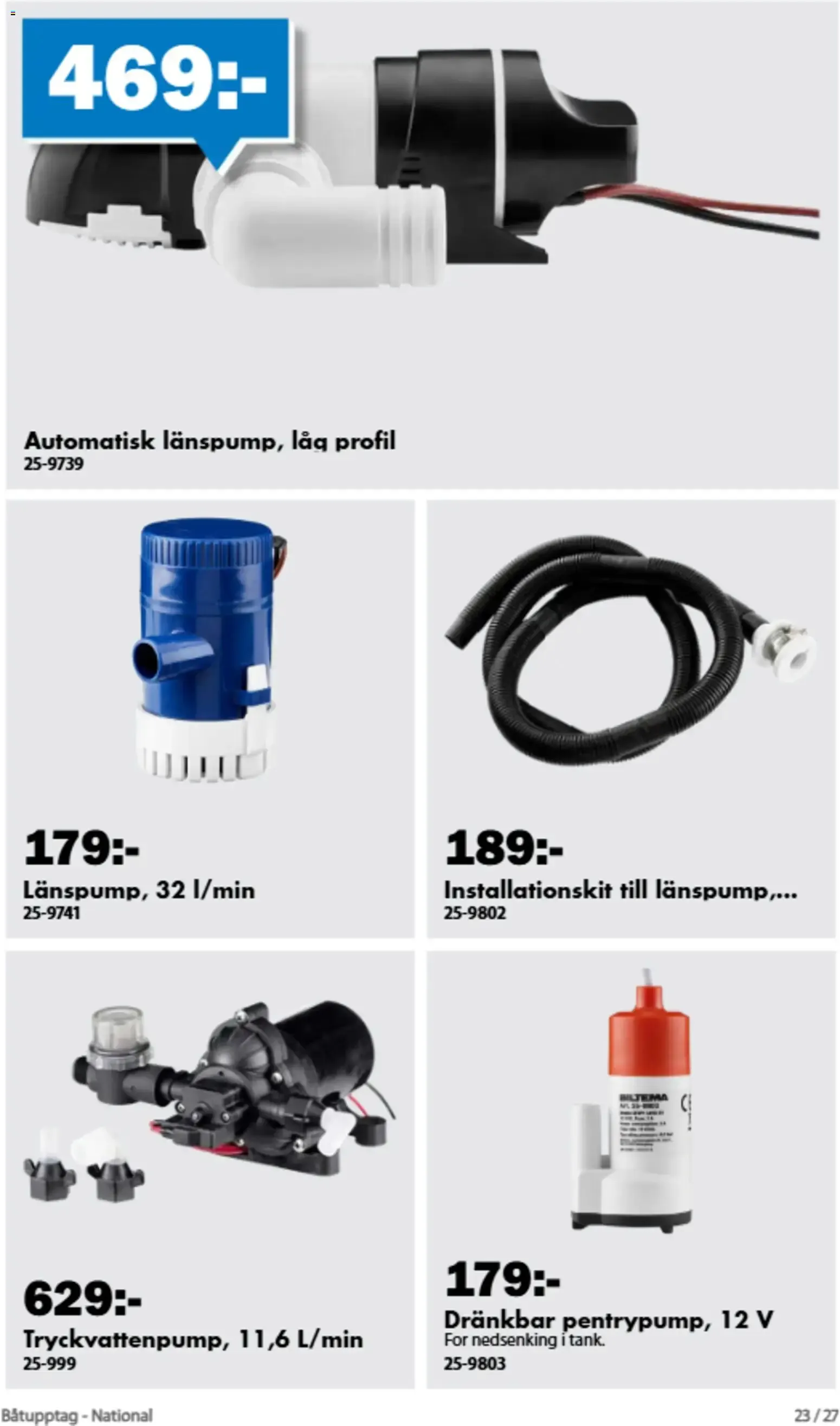 Biltema erbjudanden Båtupptag från 01/09/2026 - 30/09/2026 > Reklamblad nuvarande rabatter från 1 september till 30 september 2026 - Reklamblad sidor 20