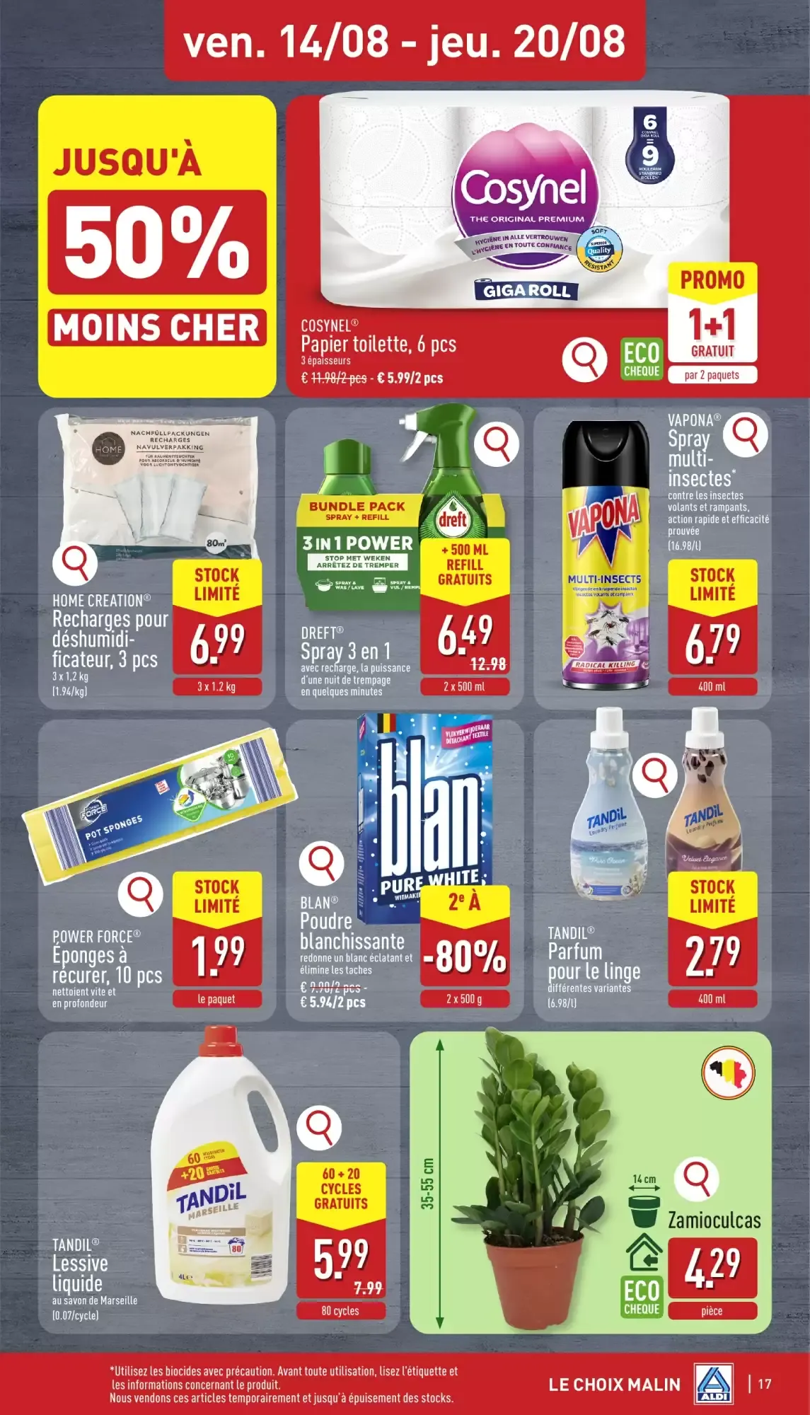 ALDI Dépliant du lun. 10/08 au ven. 14/08 van 10 augustus tot 14 augustus 2026 - folder pagina 17