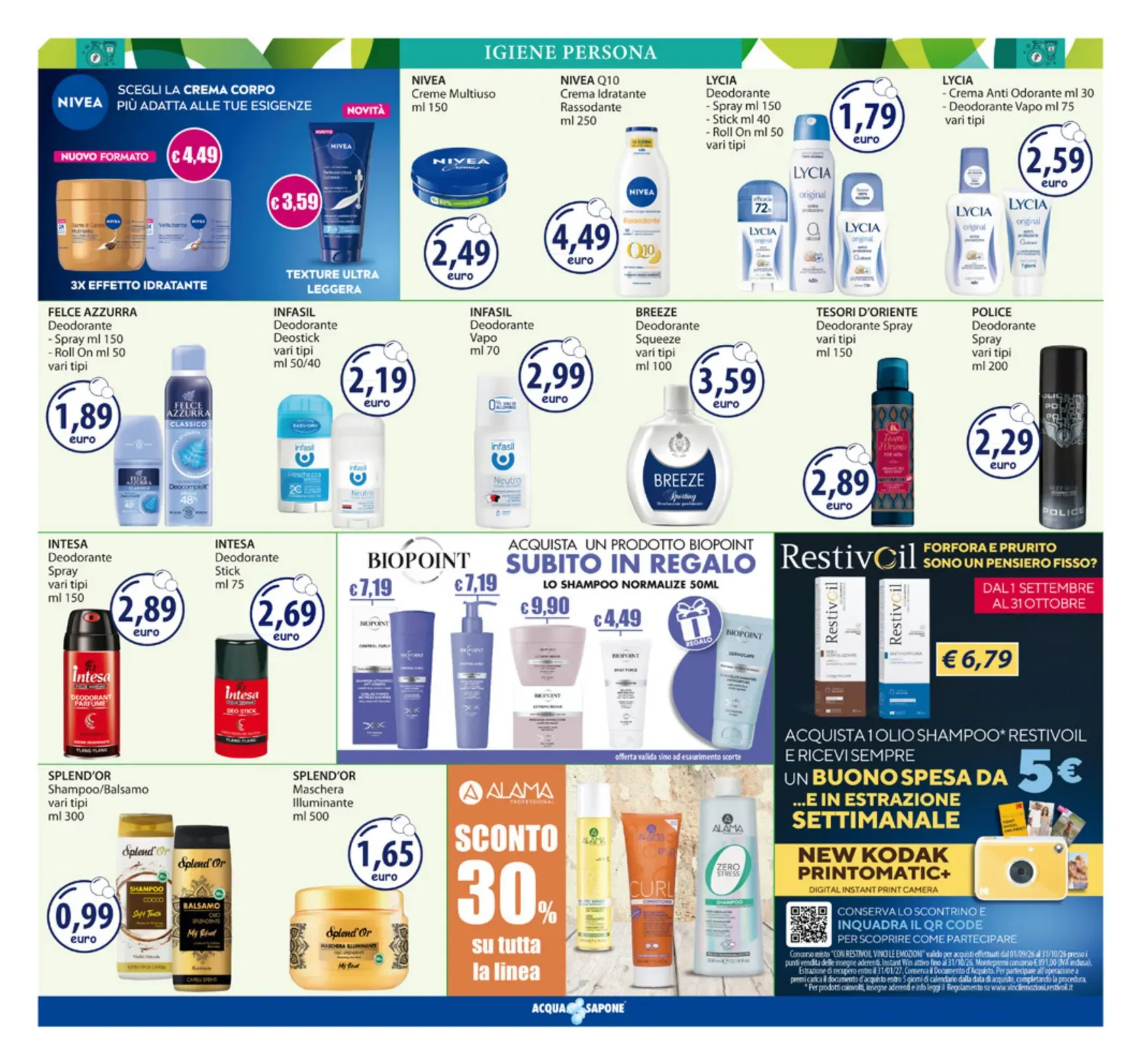 Volantino attuale di Acqua e Sapone - Belli da far paura! valido dal lunedì 19/10/2026 al domenica 01/11/2026 da 19 ottobre a 1 novembre di 2026 - Pagina del volantino 6