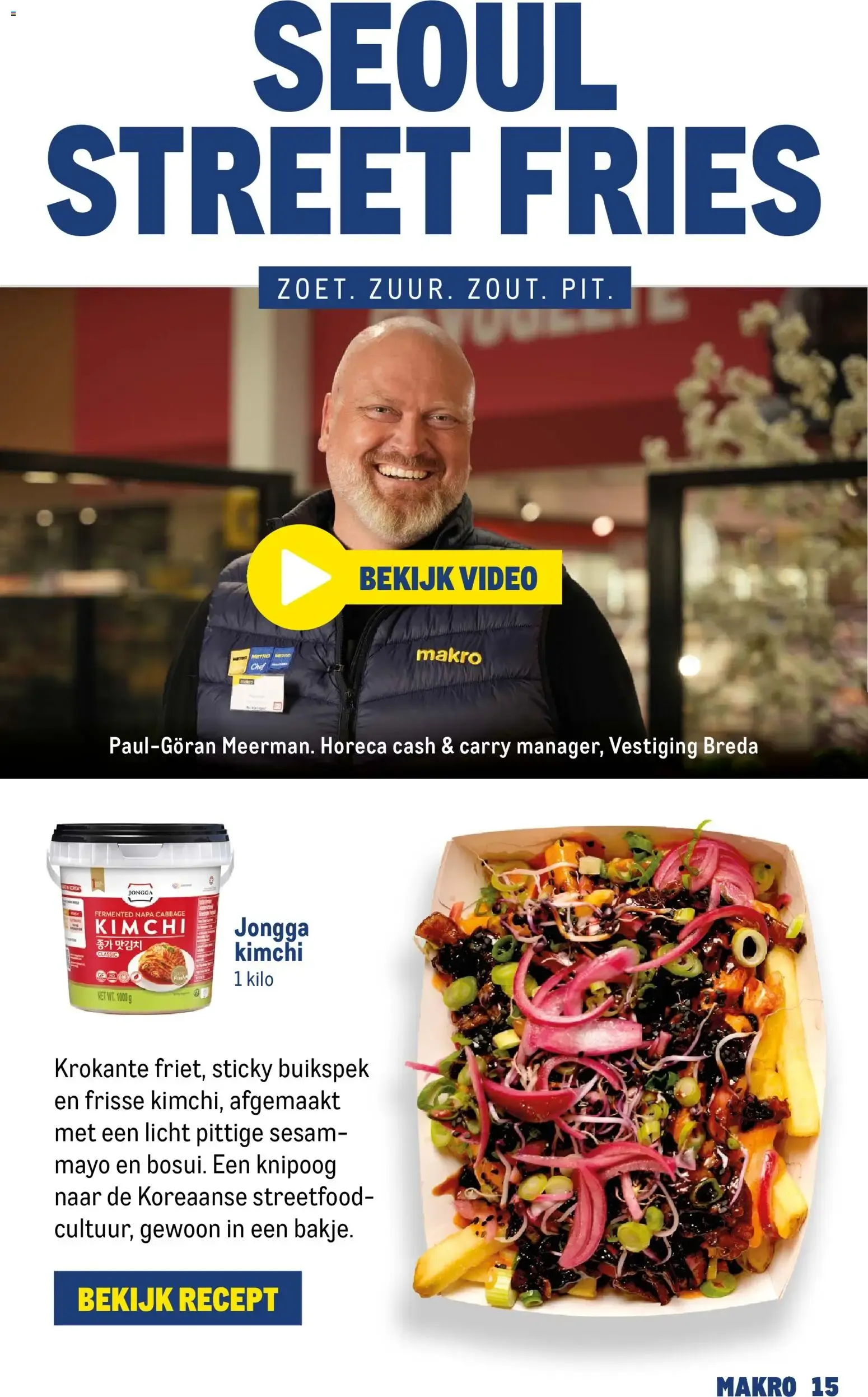 MAKRO HORECA MAGAZINE - FAST FOOD SERVICE van 15 juli tot 31 december 2026 - Folder pagina 15