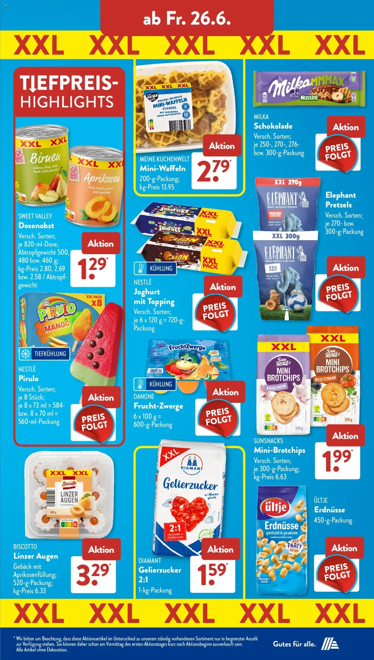 Aldi Süd Prospekt (ab 22.06.2026) zum Blättern von 22. Juni bis 27. Juni 2026 - Prospekt seite 14