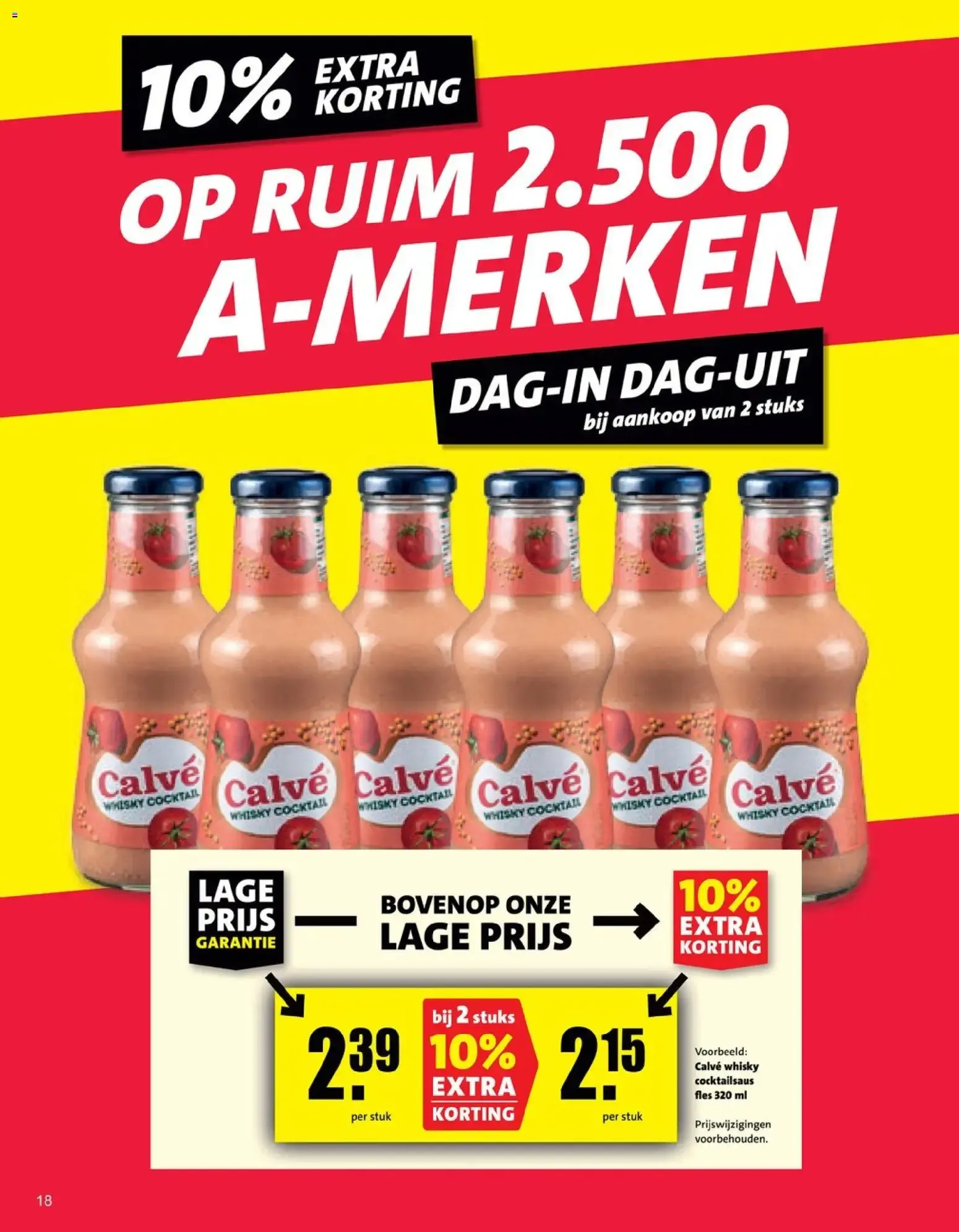 Nettorama MERKENDISCOUNT - DISCOUNT PRIJS! Budgetboodschappen nergens goedkoper! van 7 september tot 13 september 2026 - Folder pagina 18