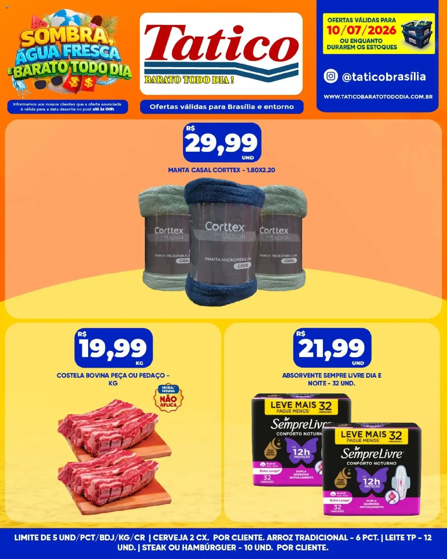 Encarte de Tatico ofertas do Dia de 10/07/2026 | Promoções Online 10 de julho até 10 de julho 2026 - Pagina 12