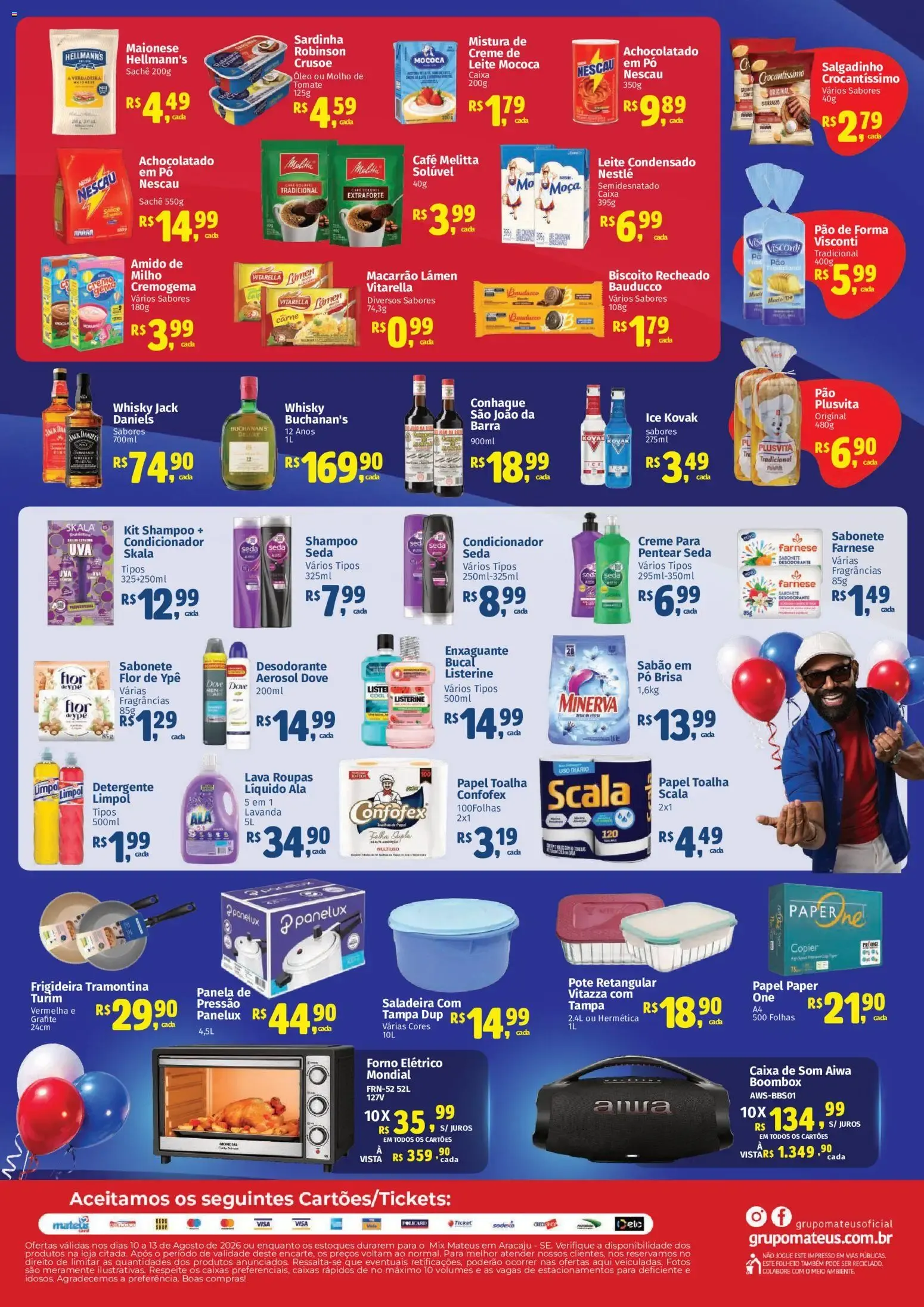 Encarte de Mateus ofertas Regular de Aniversario de 10/08/2026 | Promoções Online 10 de agosto até 13 de agosto 2026 - Pagina 2