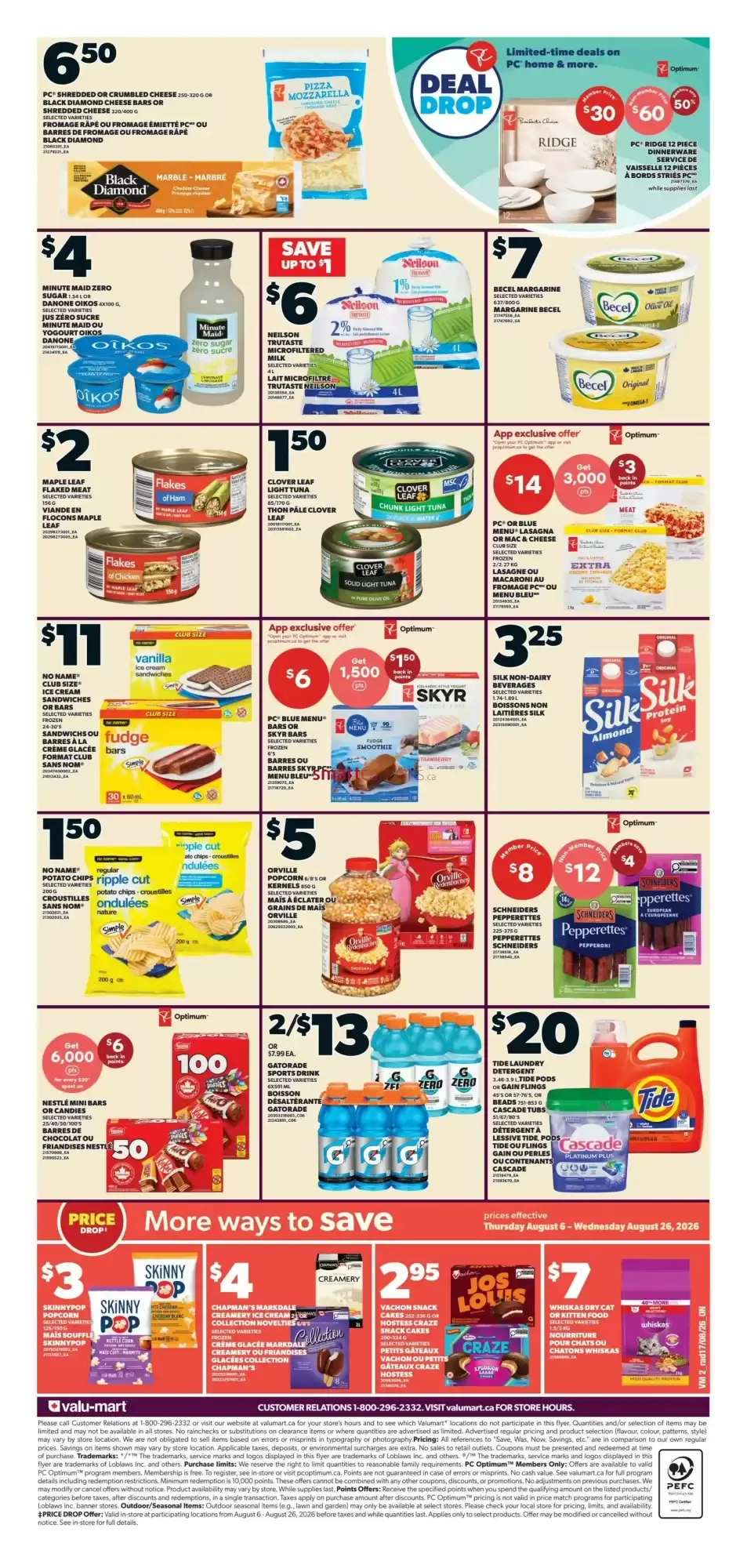 Valu-mart flyer week 34 from August 20 to August 26 2026 - flyer page 2