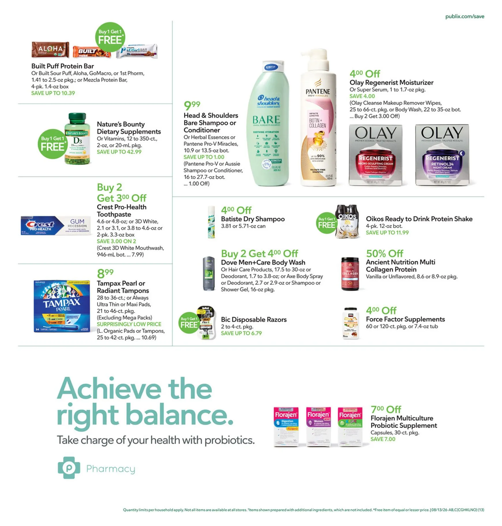 Weekly ad Current Publix leaflet valid from Wednesday 08/12/2026 to Tuesday 08/18/2026 from August 12 to August 18 2026 - Page 13