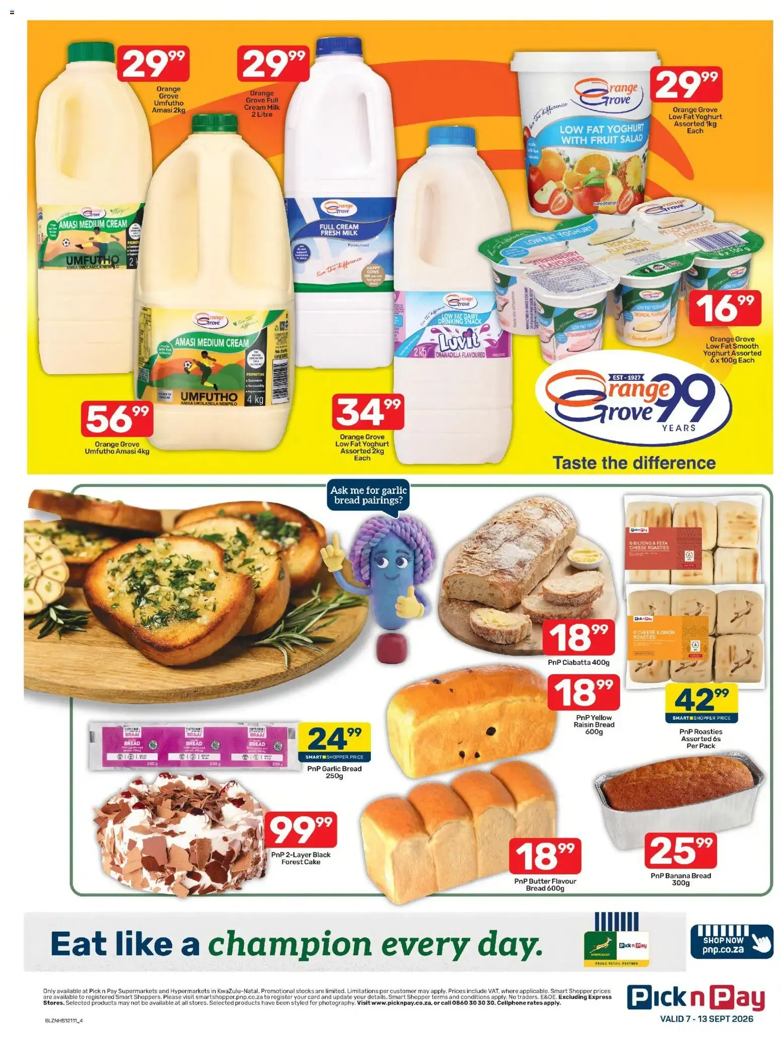 Pick n Pay KwaZulu-Natal - Weekly Specials (07/09/2026 - 13/09/2026) Online from 7 September to 13 September 2026 - Catalogue Page 4