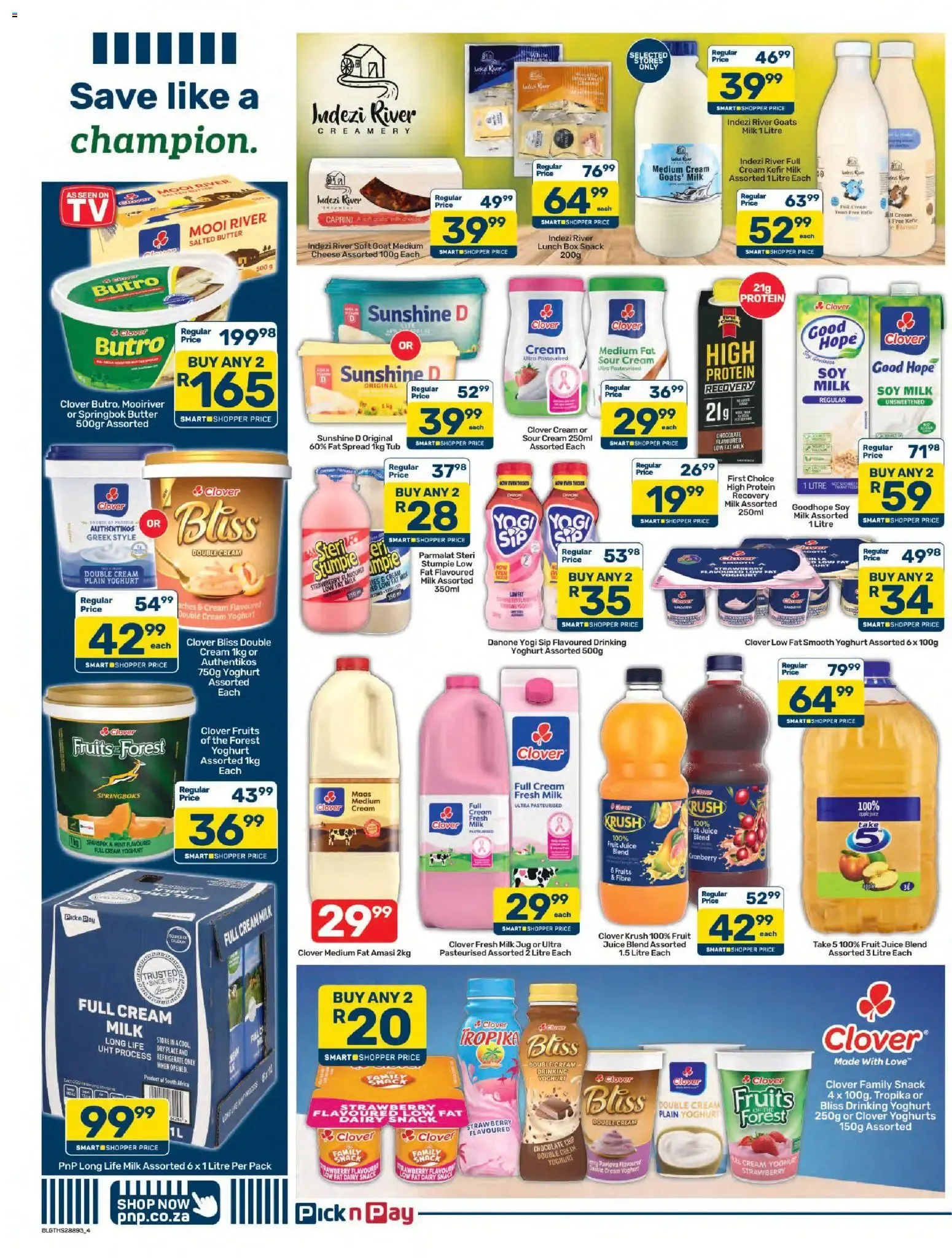 Pick n Pay Inland Provinces - Champion Specials (07/10/2026 - 22/10/2026) Online from 7 October to 22 October 2026 - Catalogue Page 4