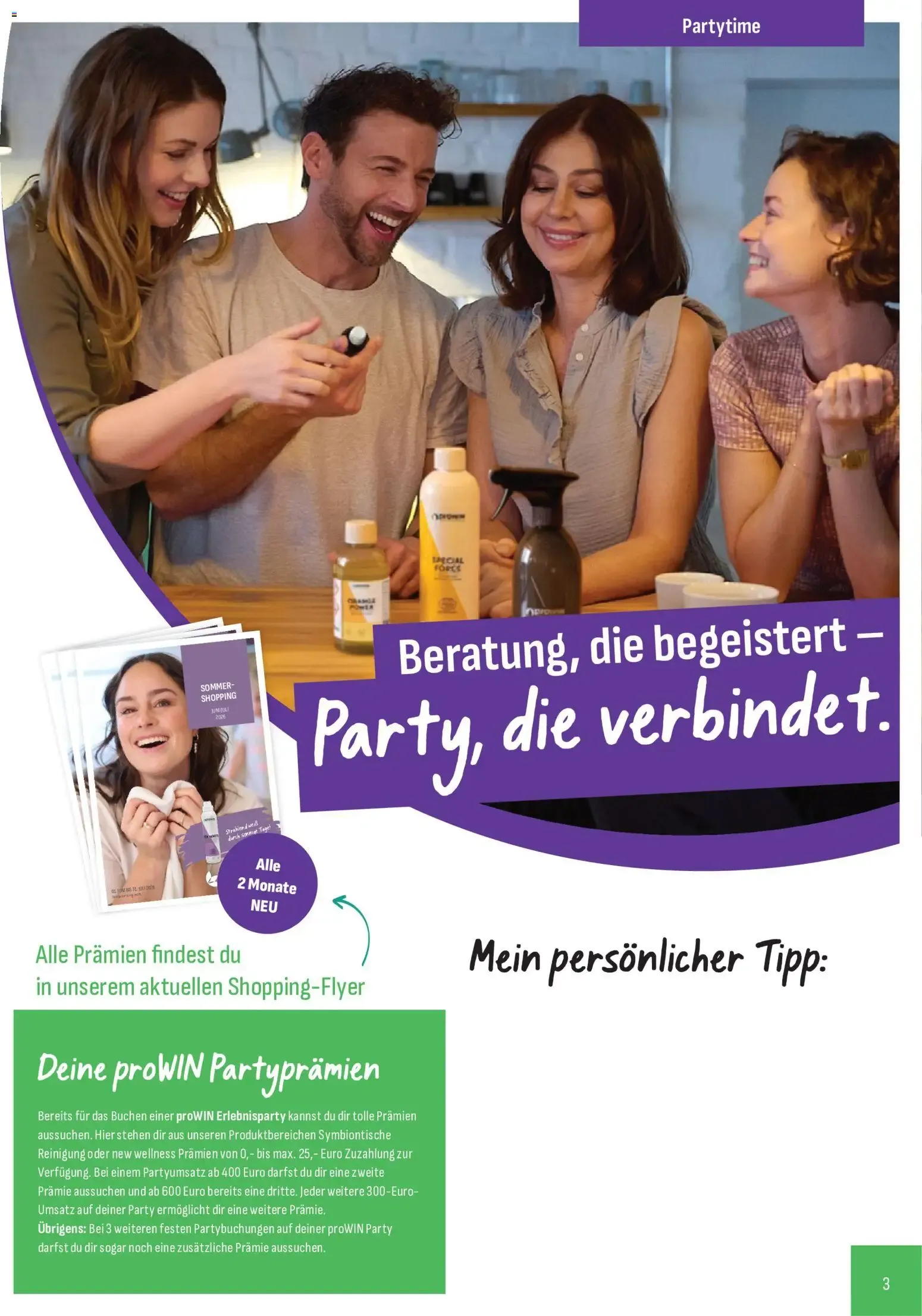 ProWIN SYMBIONTISCHE Reinigung - Edición #6/2026 von 1. Juli bis 31. Dezember 2026 - Prospekt seite 3