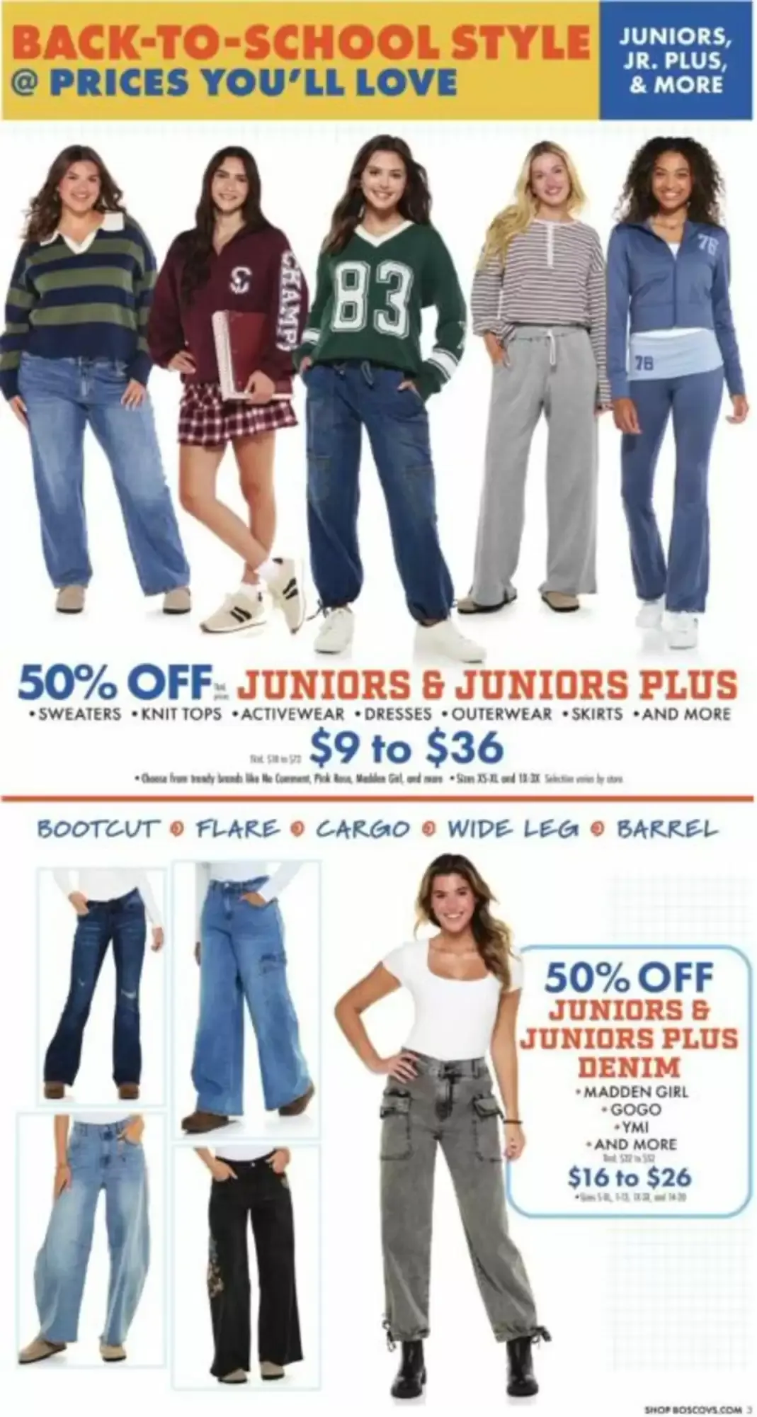 Weekly ad Boscov's Back to School from August 13 to August 20 2026 - Page 3