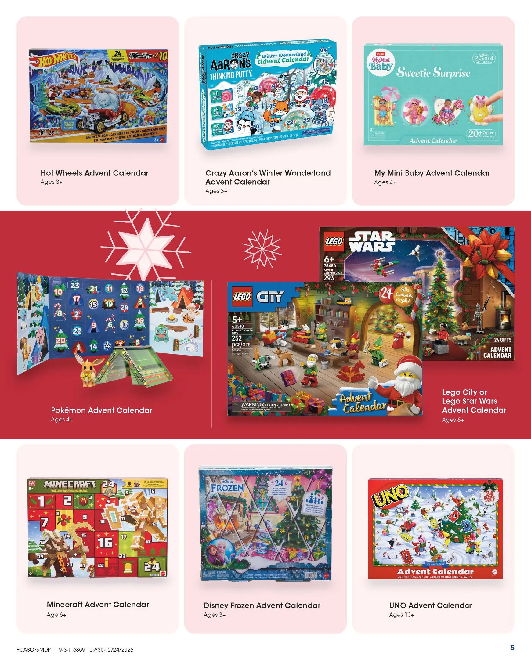 Weekly ad Current Fred Meyer - Toy Book leaflet valid from Wednesday 09/30/2026 to Thursday 12/24/2026 from September 30 to December 24 2026 - Page 5