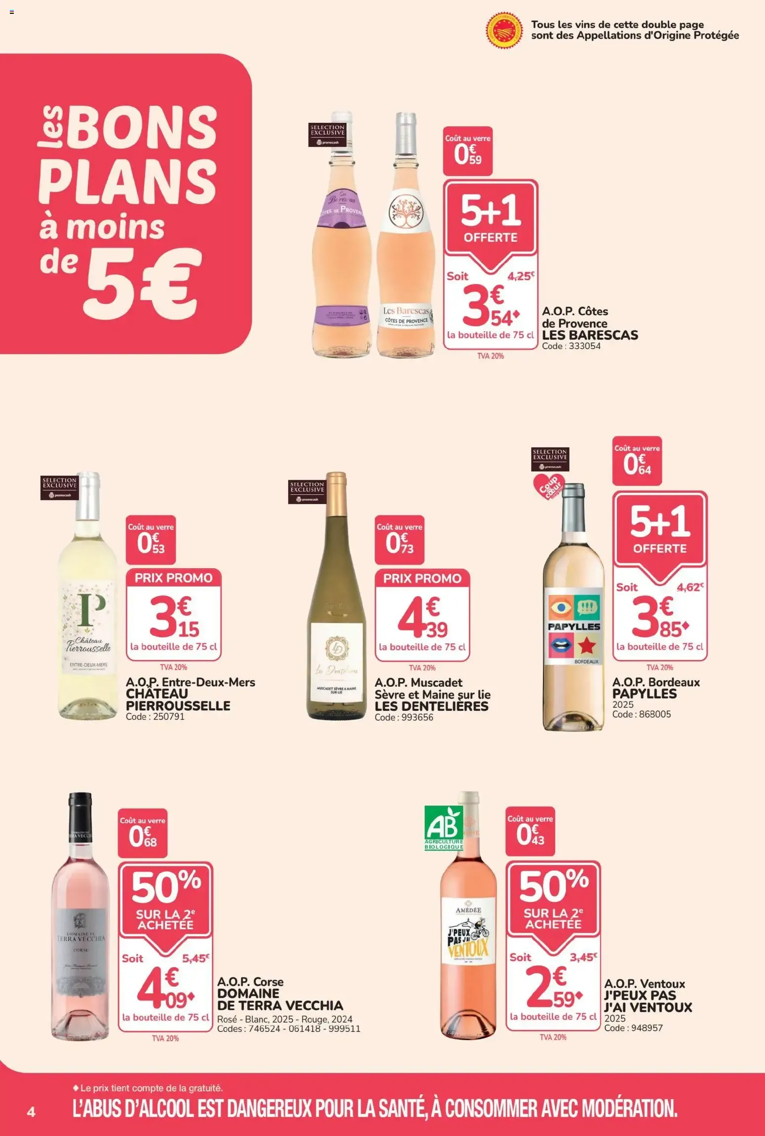 Promocash Foire aux vins à partir du 10/09/2026 - promo en ligne du 10 septembre au 10 octobre 2026 - Catalogue page 4