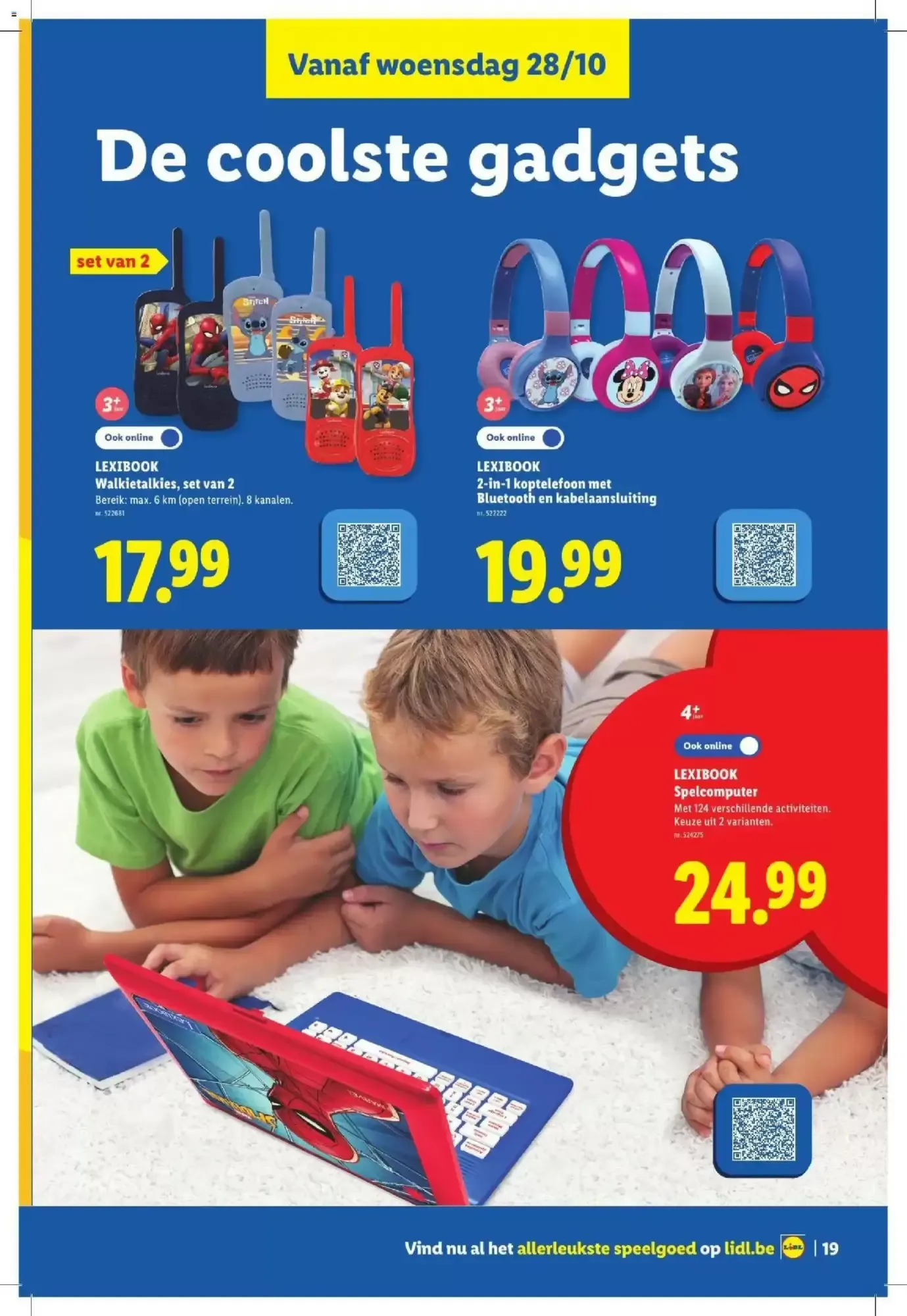 Lidl folder | Speelgoed van 21 oktober tot 24 november 2026 - folder pagina 19