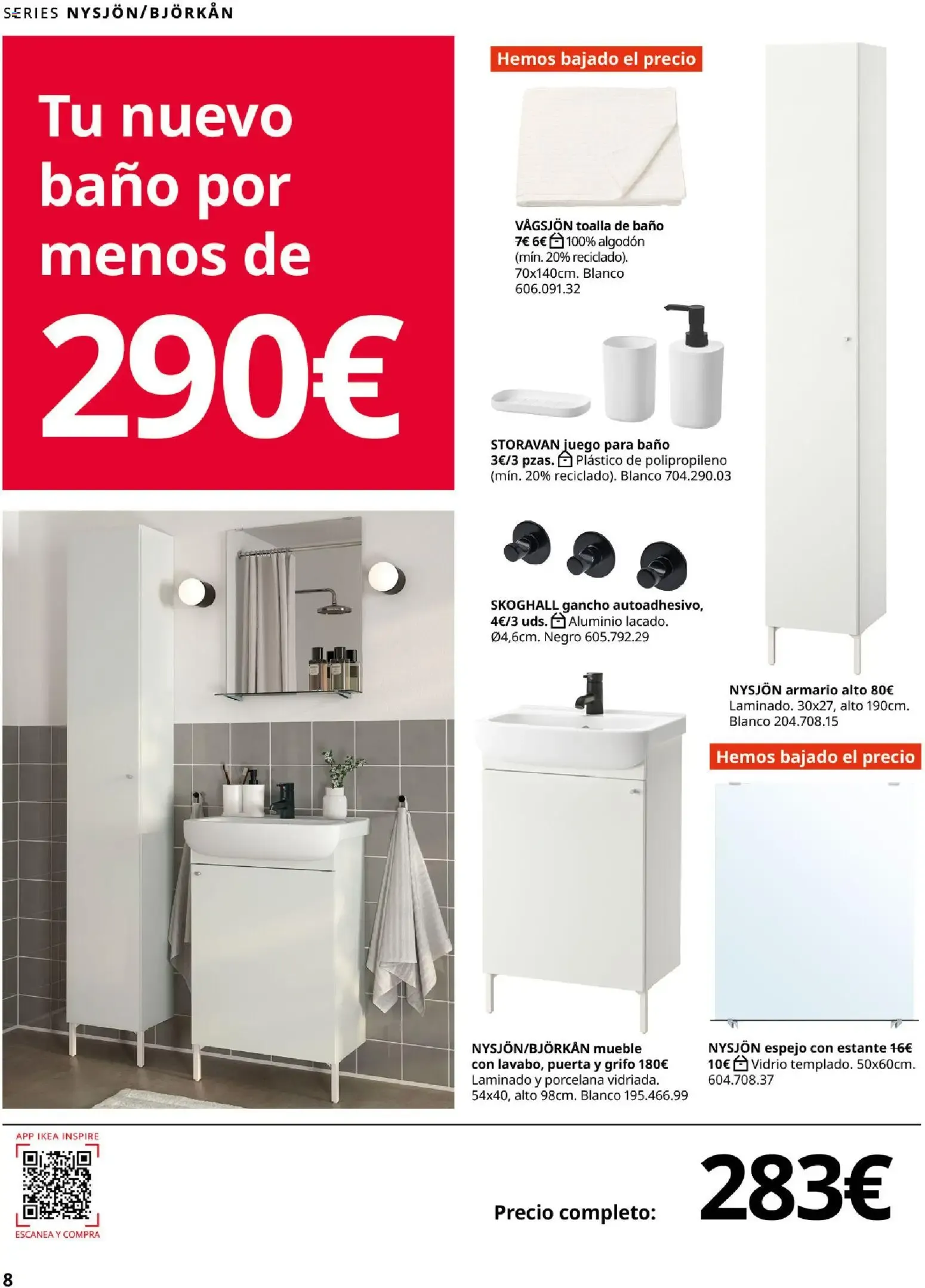 Catálogo de IKEA Baños 2027 1 de septiembre al 31 de enero 2027 - Página 8
