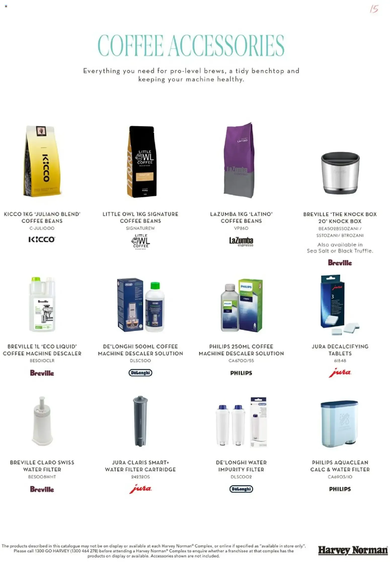 Harvey Norman Coffee Machine Buying Guide: The Coffee Collection - Catalogue valid from 9 July to 31 December 2026 - page 15