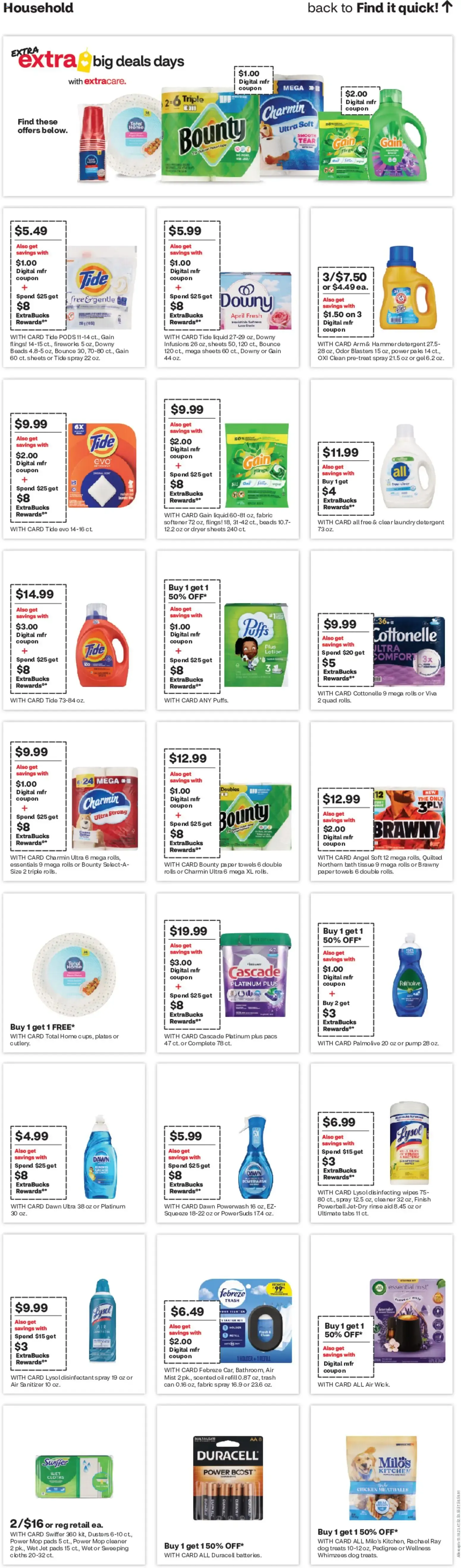 Weekly ad CVS: EXTRA extra big deals days with ExtraCare from September 27 to October 3 2026 - Page 19