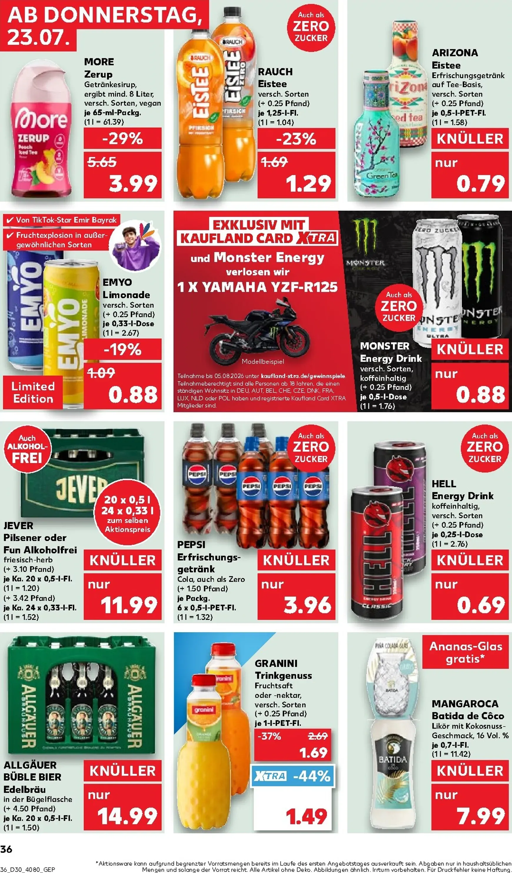 Kaufland Prospekt nächste Woche – von Donnerstag 23.07.2026 bis Mittwoch 29.07.2026 von 23. Juli bis 29. Juli 2026 - Prospekt seite 37
