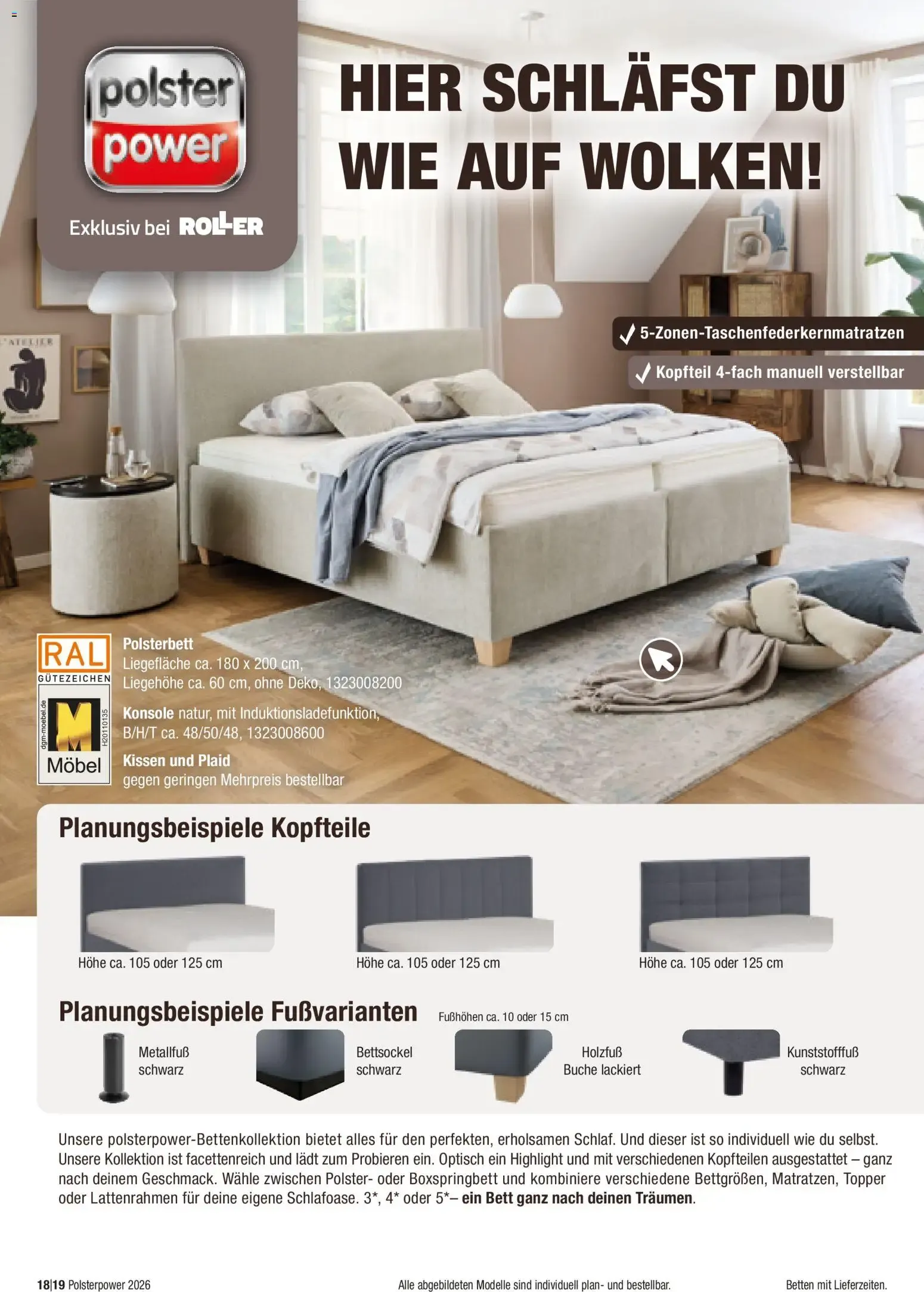 Das polster-power Magazin 2026. von 30. August bis 31. Dezember 2026 - Prospekt seite 18