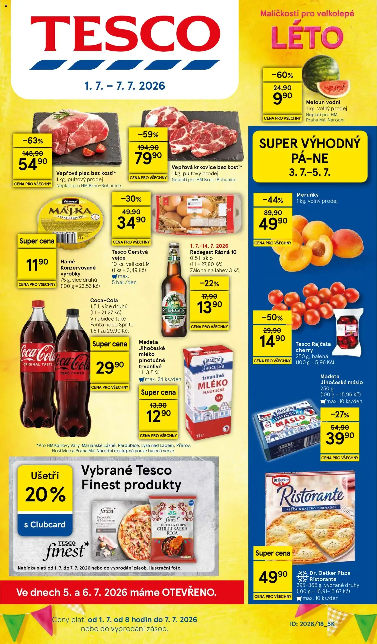 Tesco Léto - 1. července 7. července 2026 - Page 1