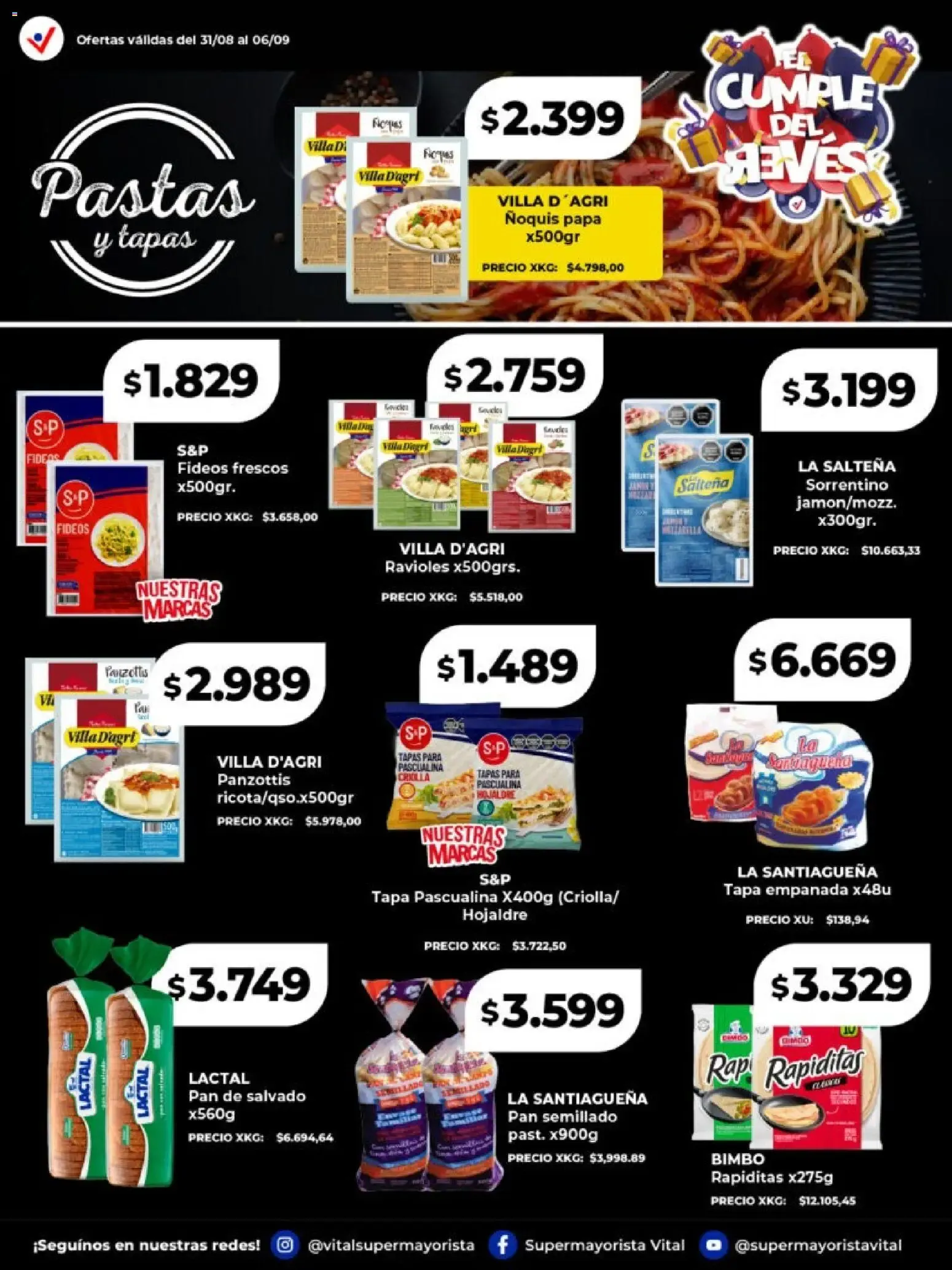 Ofertas de Vital - Frescos a la mesa 31 de agosto al 6 de septiembre 2026 - Página 6 del catálogo