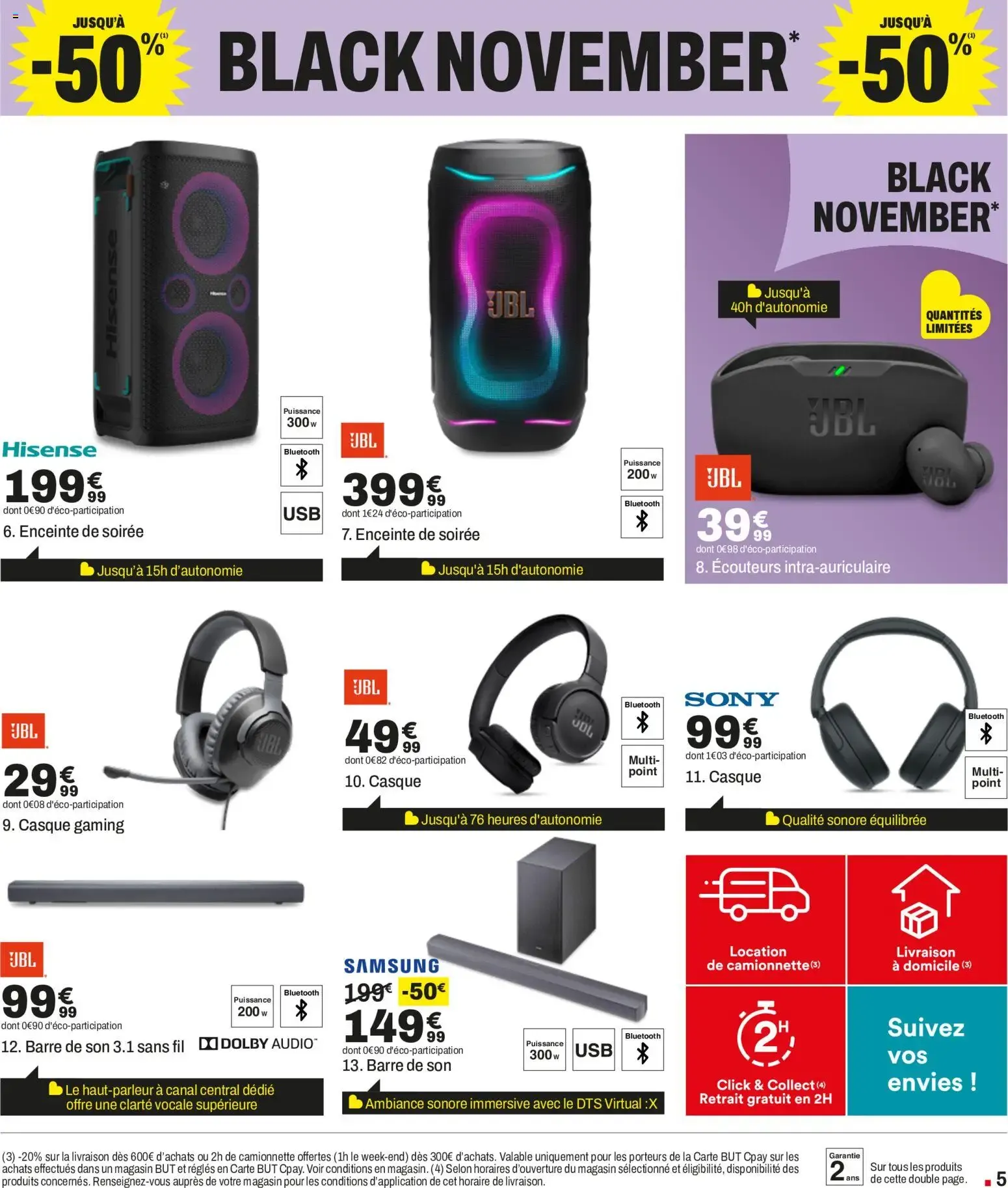 BUT Black November du 27 octobre au 4 janvier 2027 - Catalogue page 5