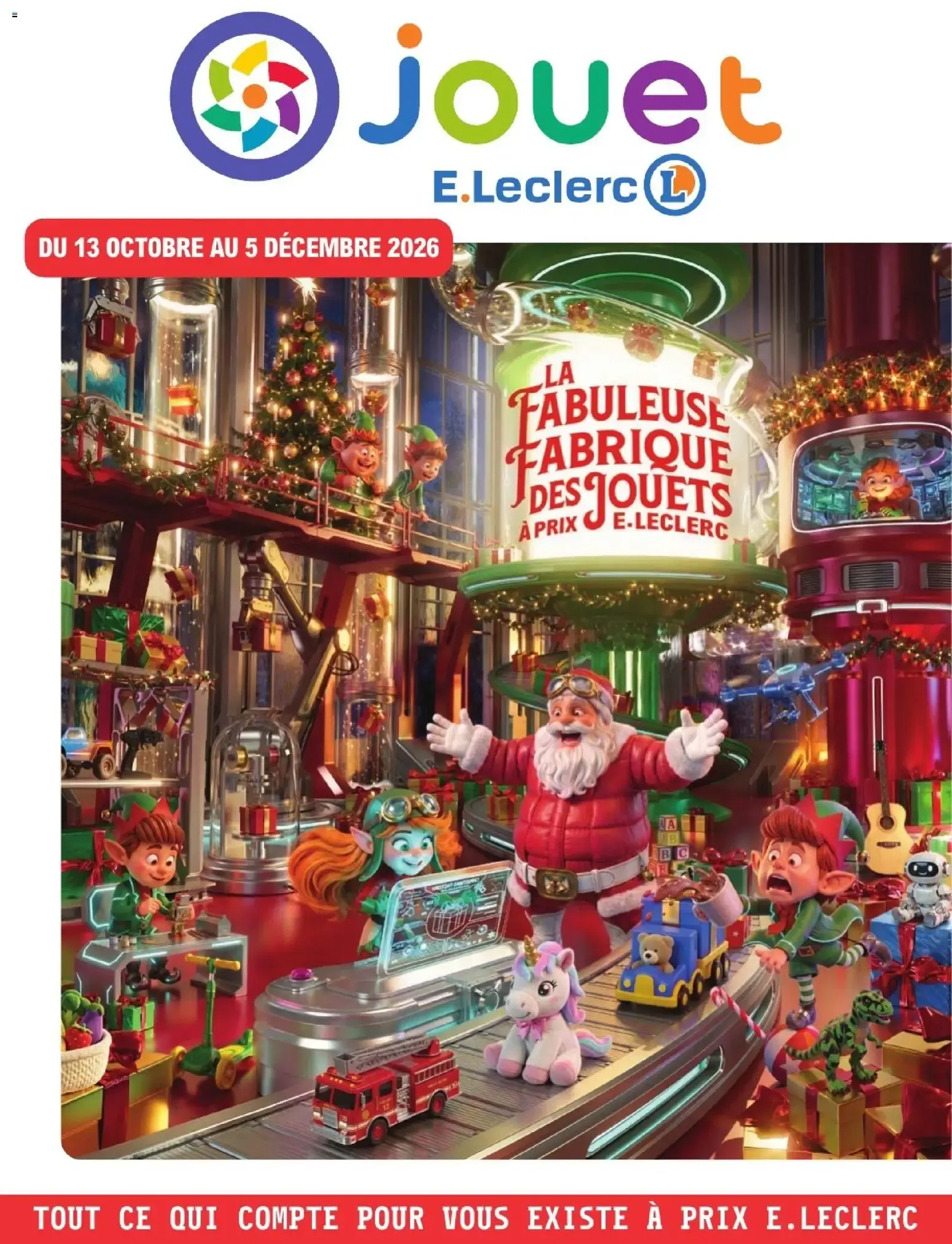 La Fabuleuse Fabrique des Jouets - E.Leclerc du 13 octobre au 5 décembre 2026 - Catalogue page 1