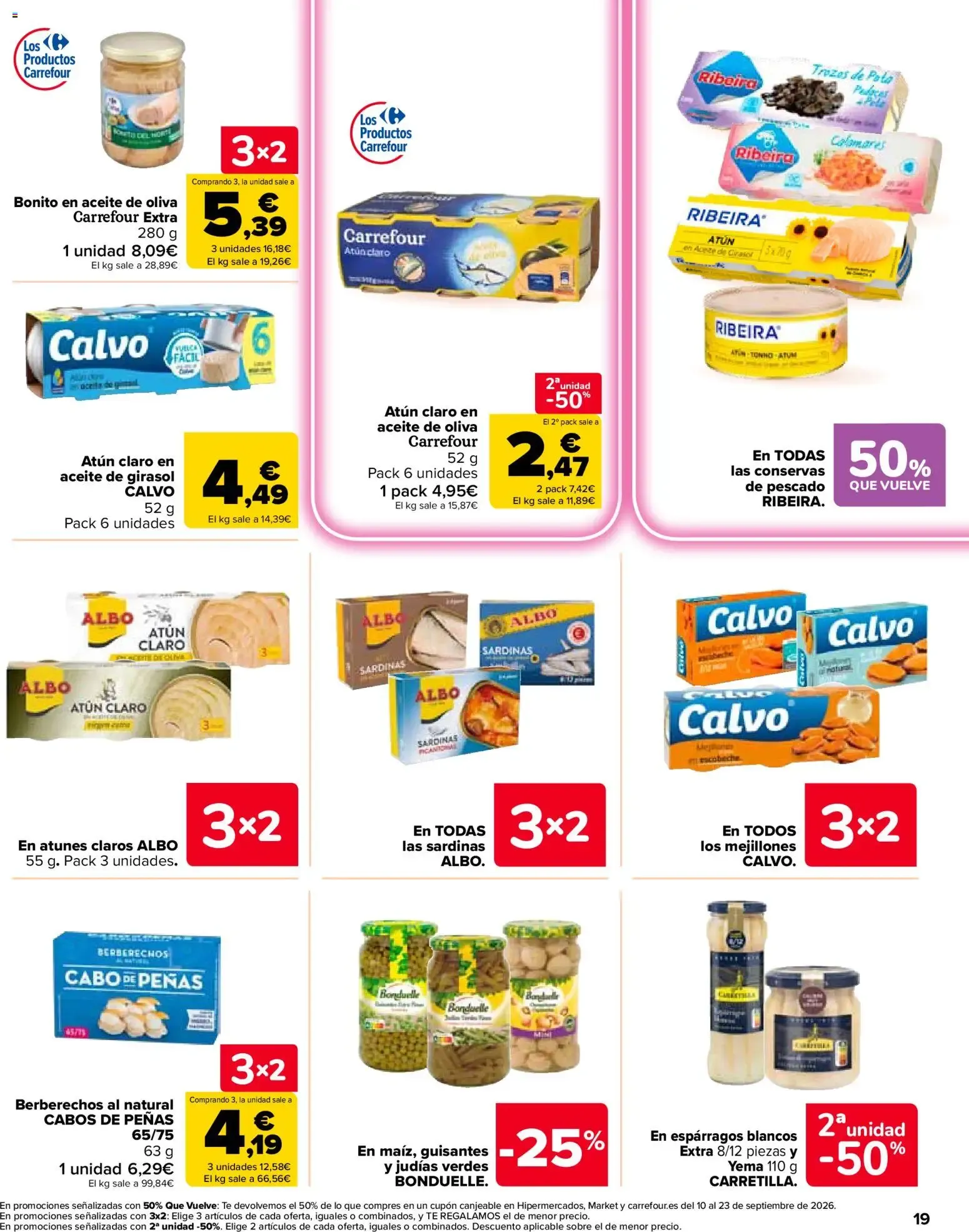 Catálogo de Carrefour Market folleto 26/08/2026 - 09/09/2026 26 de agosto al 9 de septiembre 2026 - Página 19