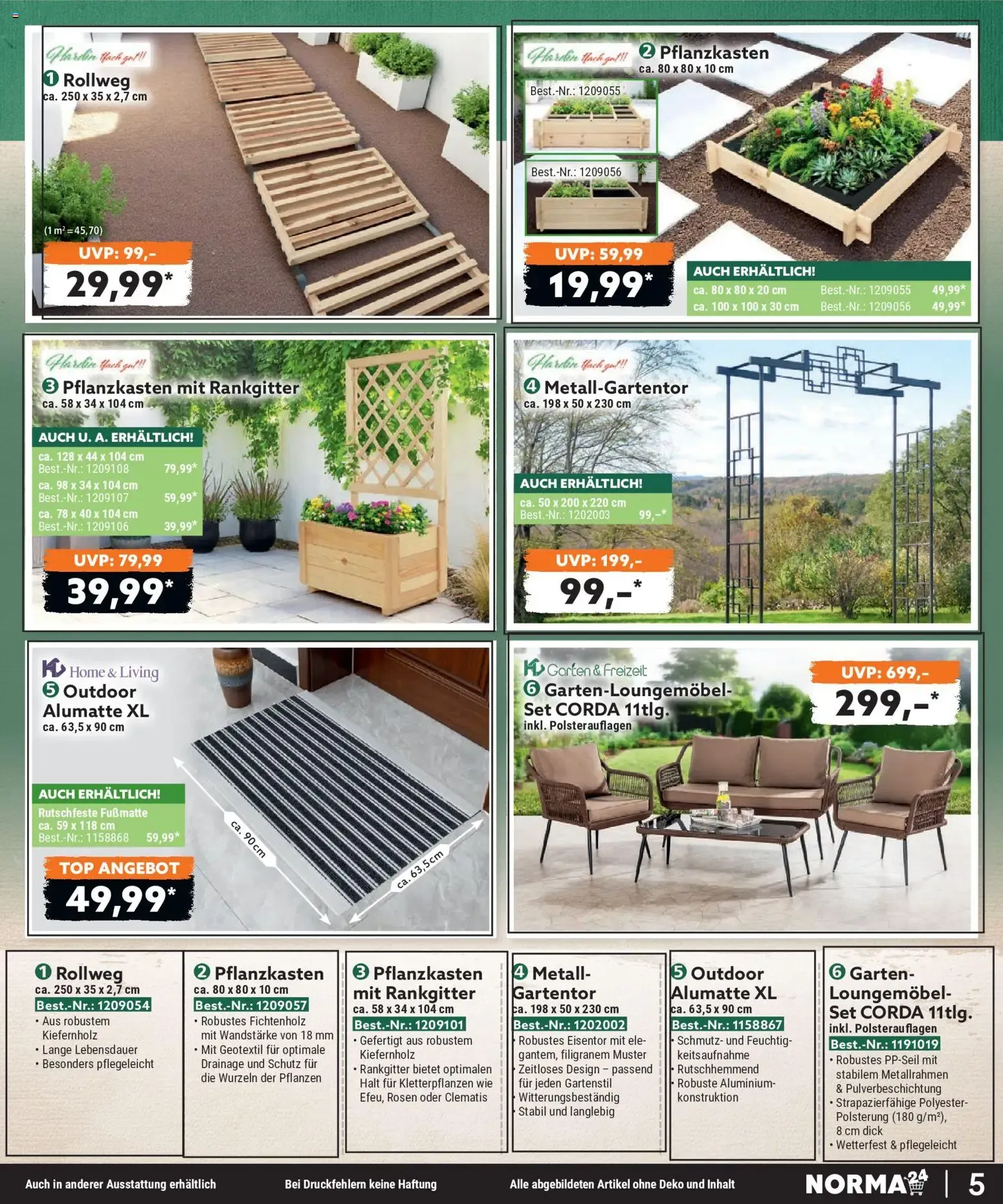 Norma Bestellmagazin Juli 2026 (ab 01.07.2026) zum blättern » Angebote von 1. Juli bis 31. Juli 2026 - Prospekt seite 5