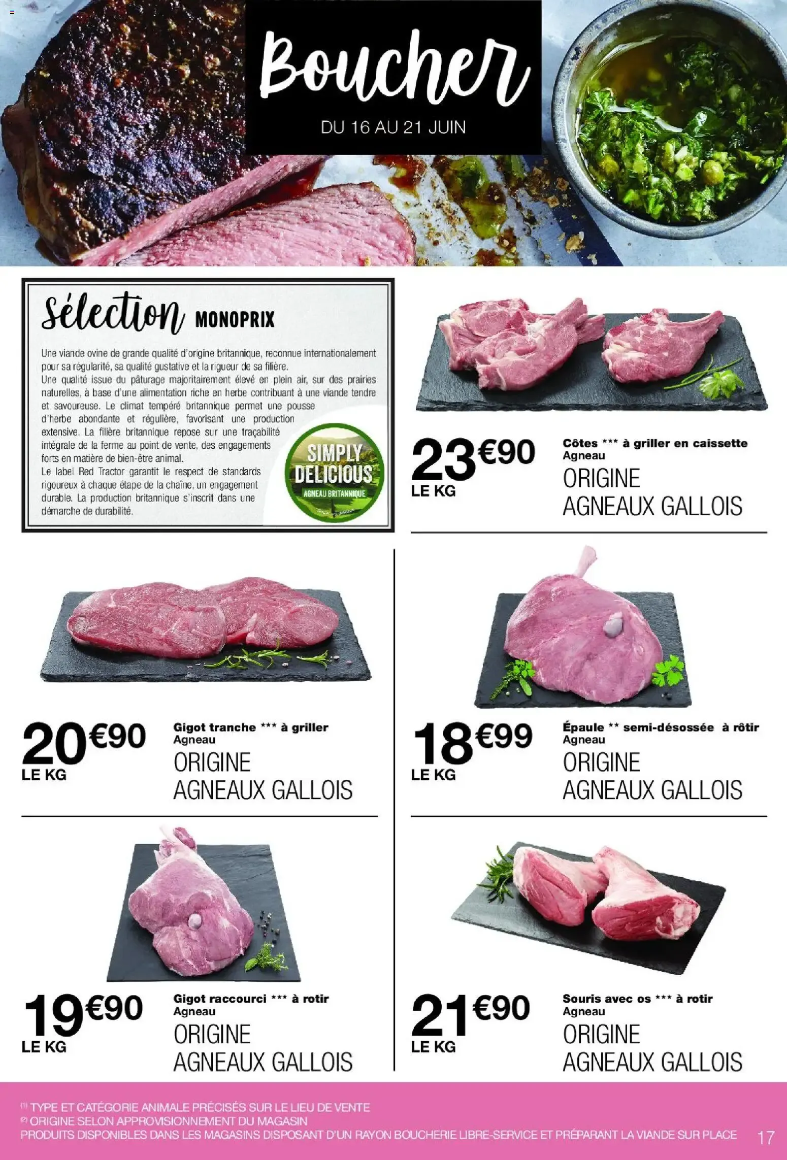 Monoprix - Hasta 50% en el segundo producto de selección du 16 juin au 28 juin 2026 - Catalogue page 17