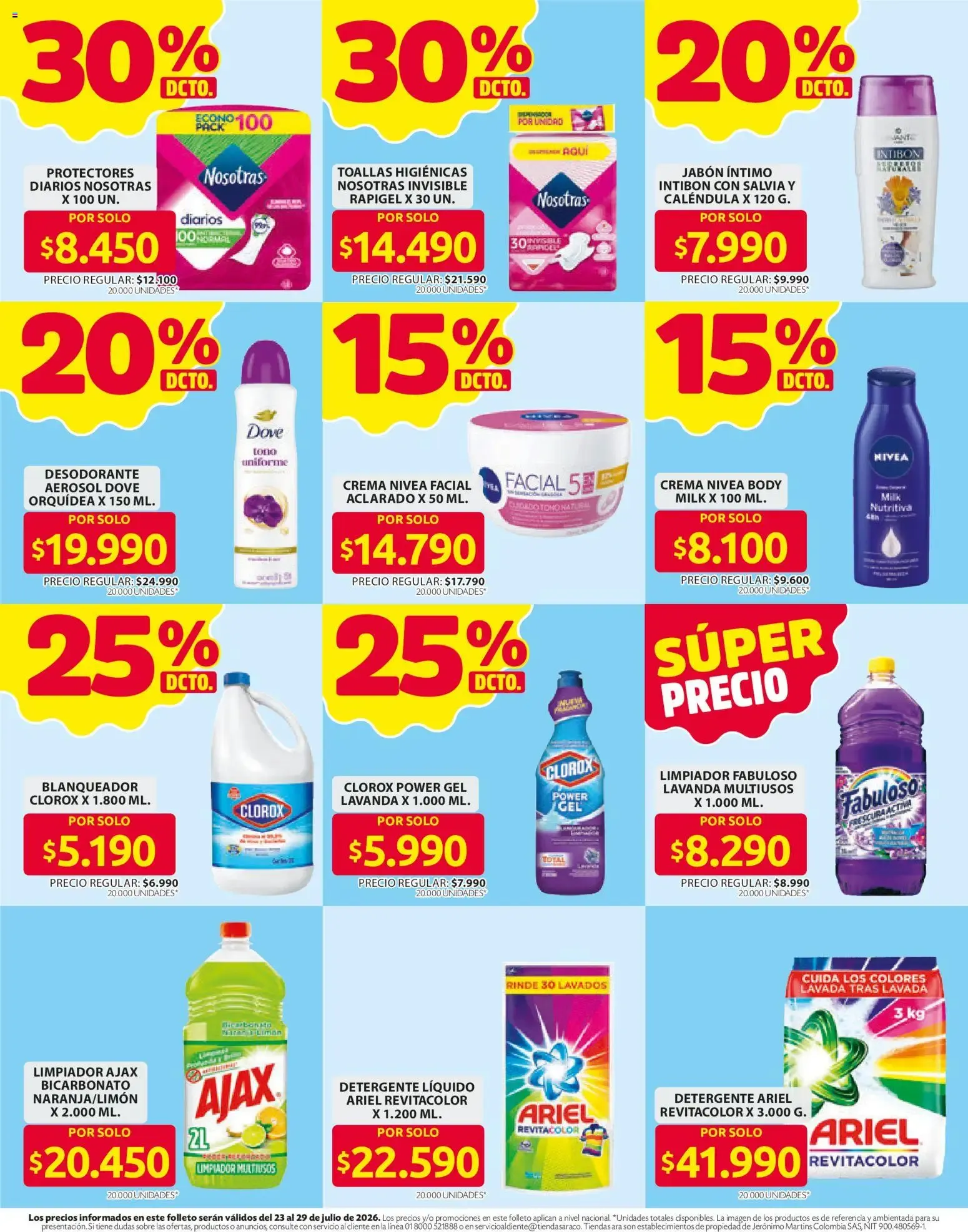 Catalogo de Tiendas Ara: Los Precios Más Bajos 23 de julio al 29 de julio 2026 - Pag 13