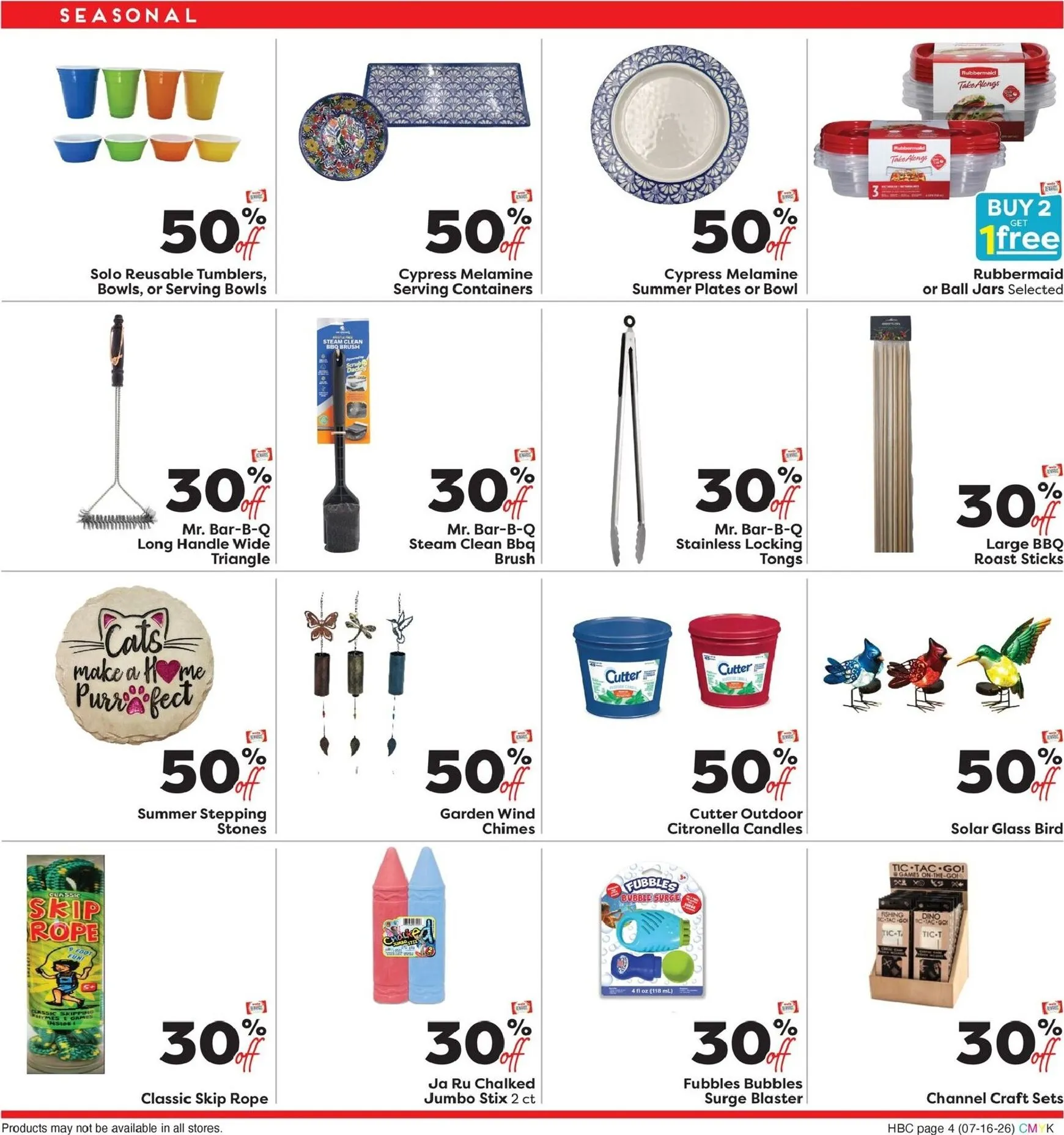 Weekly ad Current Weis Markets - Monthly Home leaflet valid from Thursday 07/16/2026 to Wednesday 08/12/2026 from July 16 to August 12 2026 - Page 4