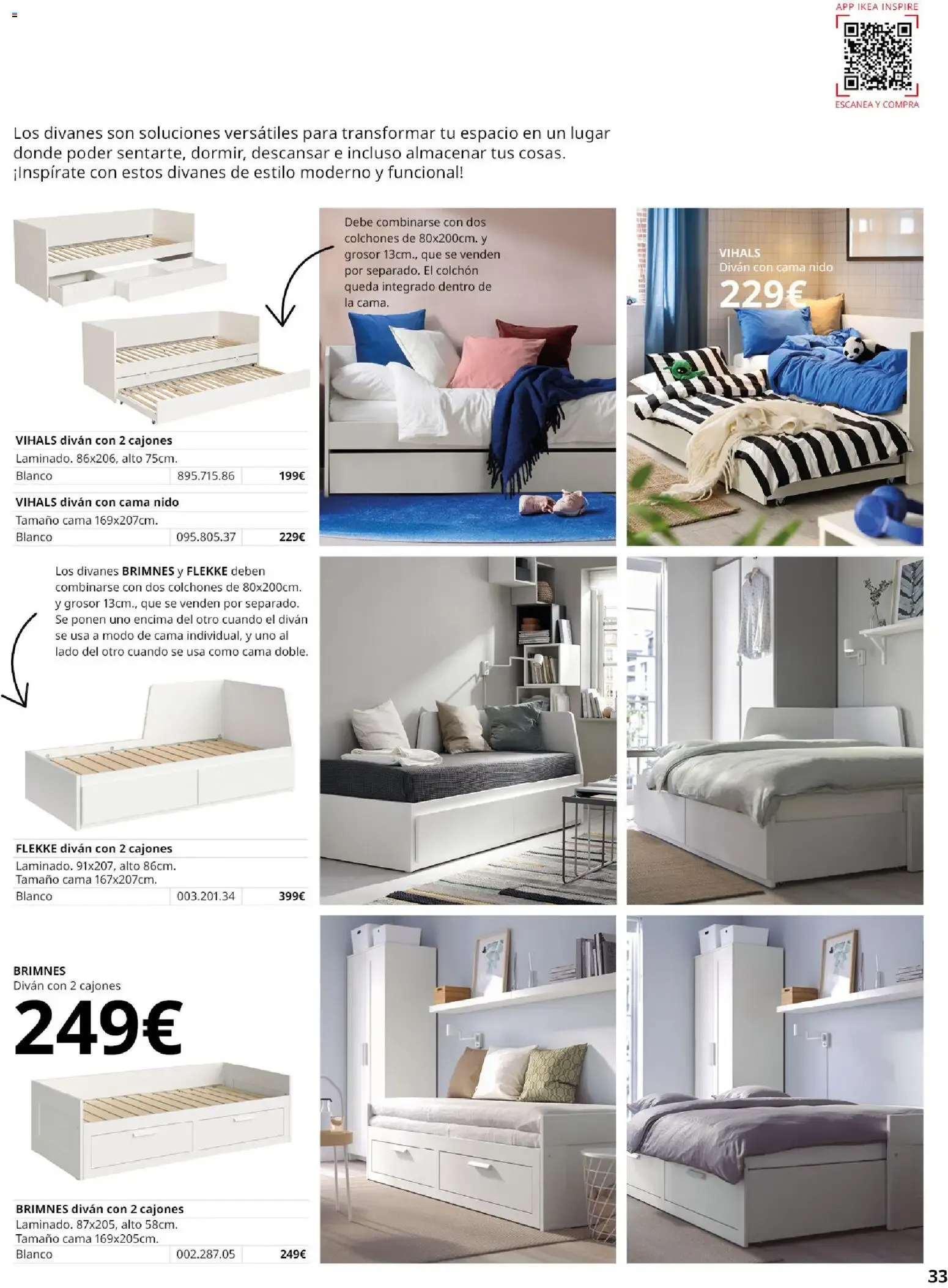 Catálogo de IKEA - Guía de Compra Muebles para el Dormitorio 1 de septiembre al 31 de enero 2027 - Página 33