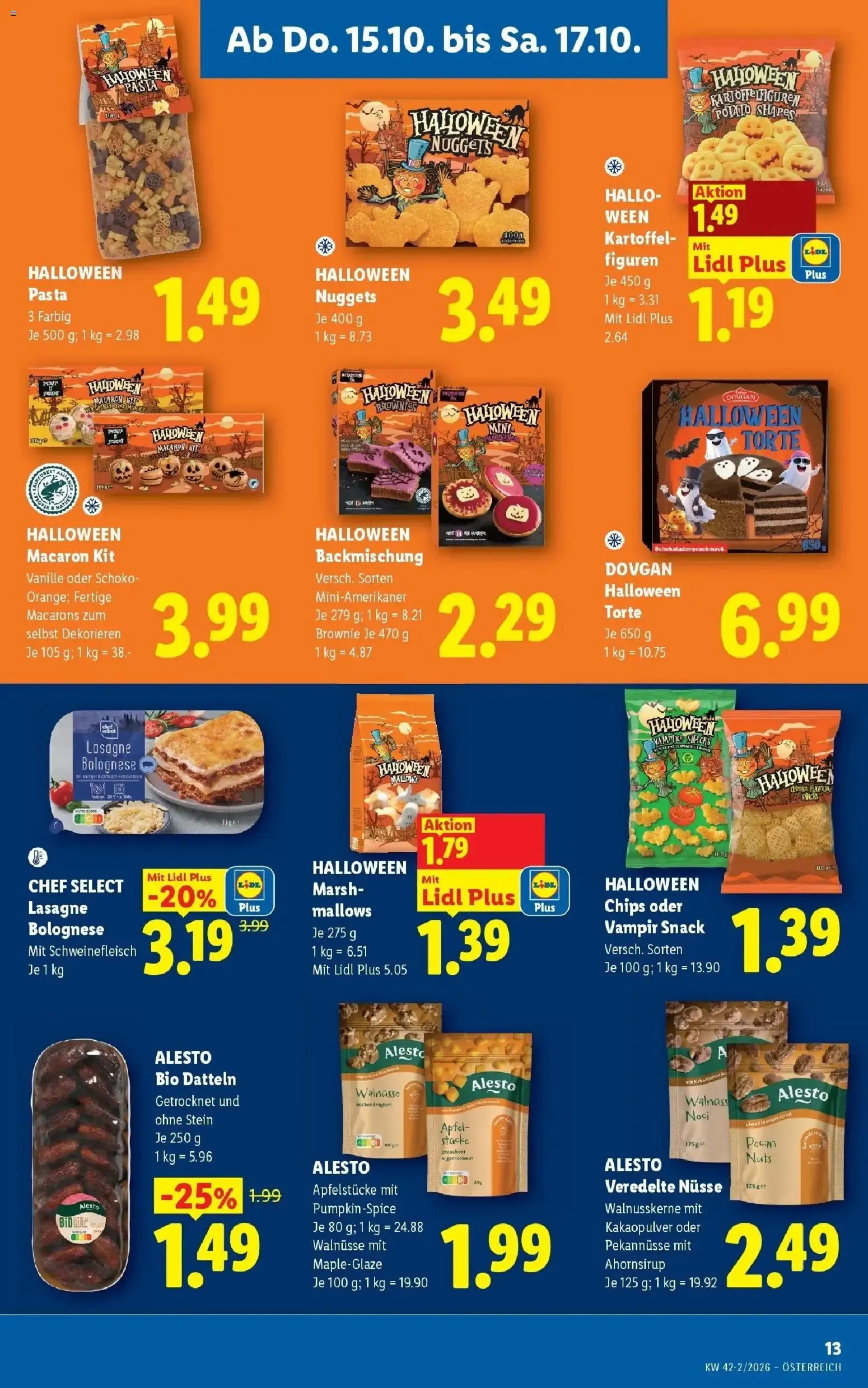 Lidl Aktion von 15. Oktober bis 17. Oktober 2026 - Flugblätt seite  15