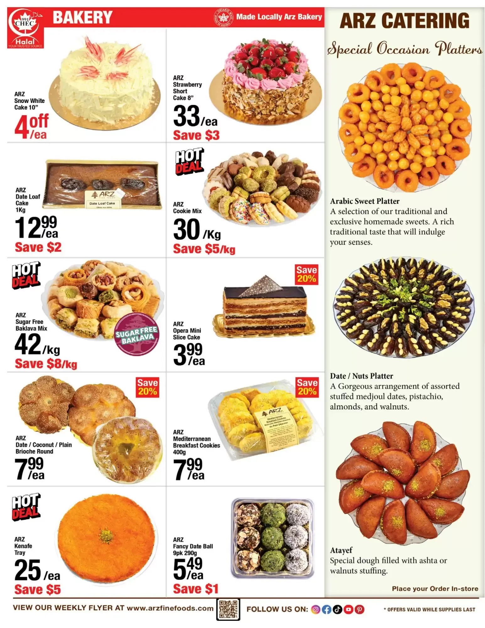 Arz Fine Foods: Ofertas en comestibles y ahorros de Regreso a Clases from August 28 to September 3 2026 - flyer page 2