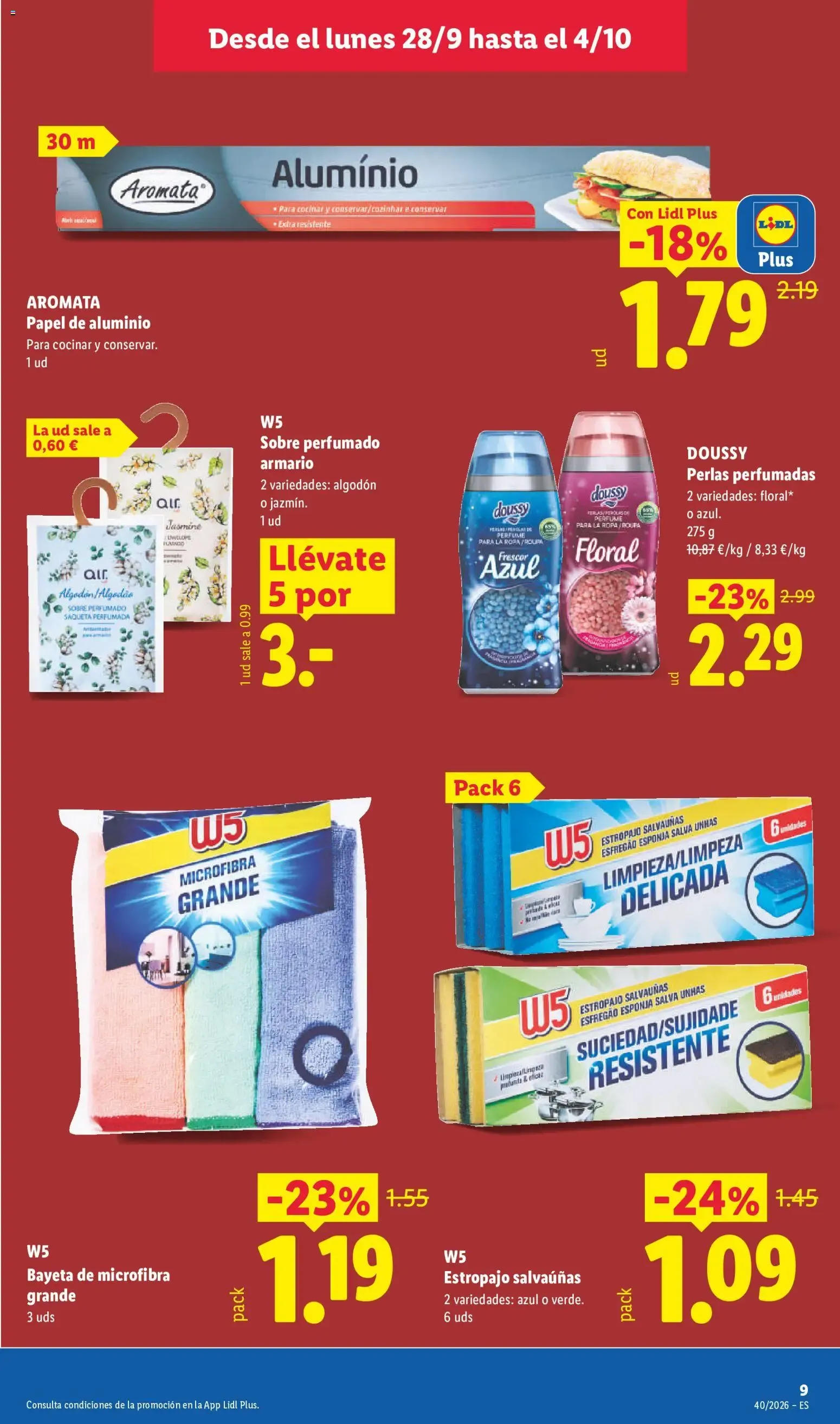 Catálogo de Lidl: Batimos el récord del ahorro 28 de septiembre al 4 de octubre 2026 - Página 23