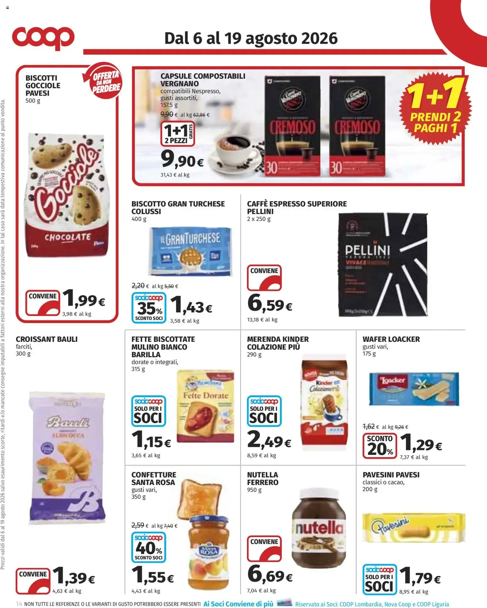 Volantino COOP Anteprima dal 06/08/2026 > NUOVO Promozioni da 6 agosto a 19 agosto di 2026 - Pagina del volantino 14