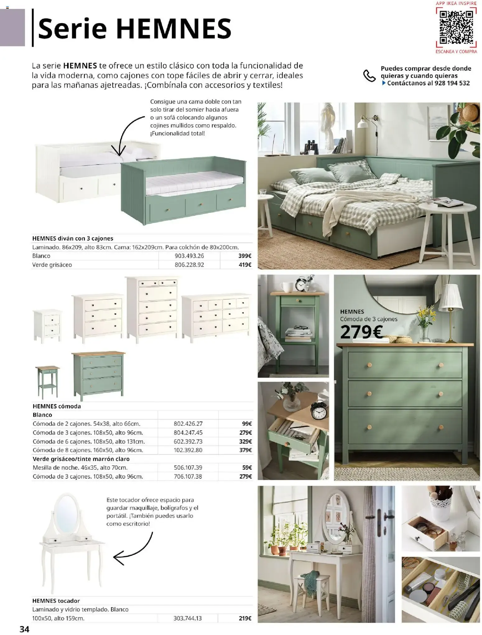 Catálogo de IKEA - Guía de Compra Muebles para el Dormitorio 1 de septiembre al 31 de enero 2027 - Página 34