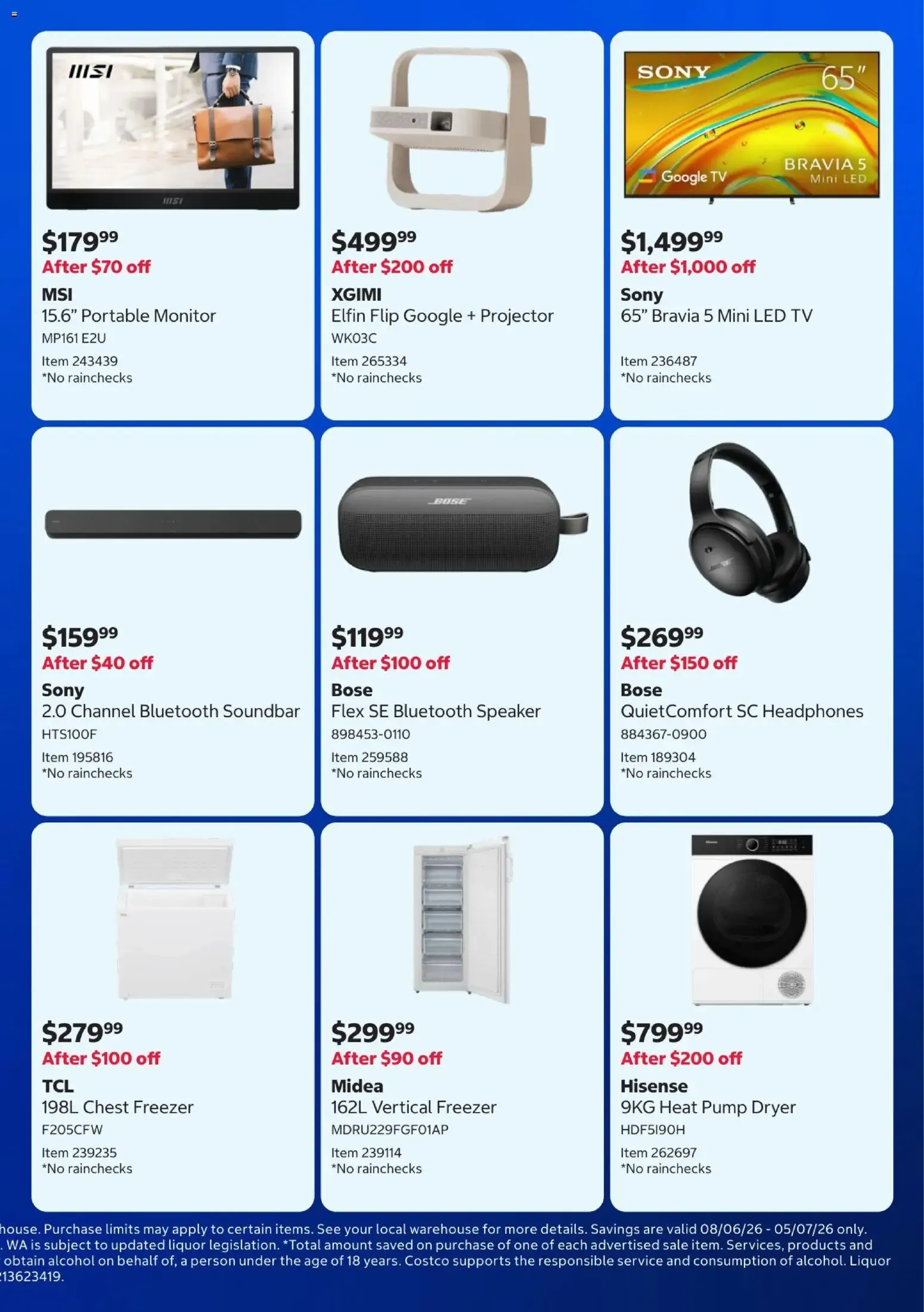More Than $3,100 In-Warehouse Savings - Catalogue valid from 8 June to 5 July 2026 - page 3