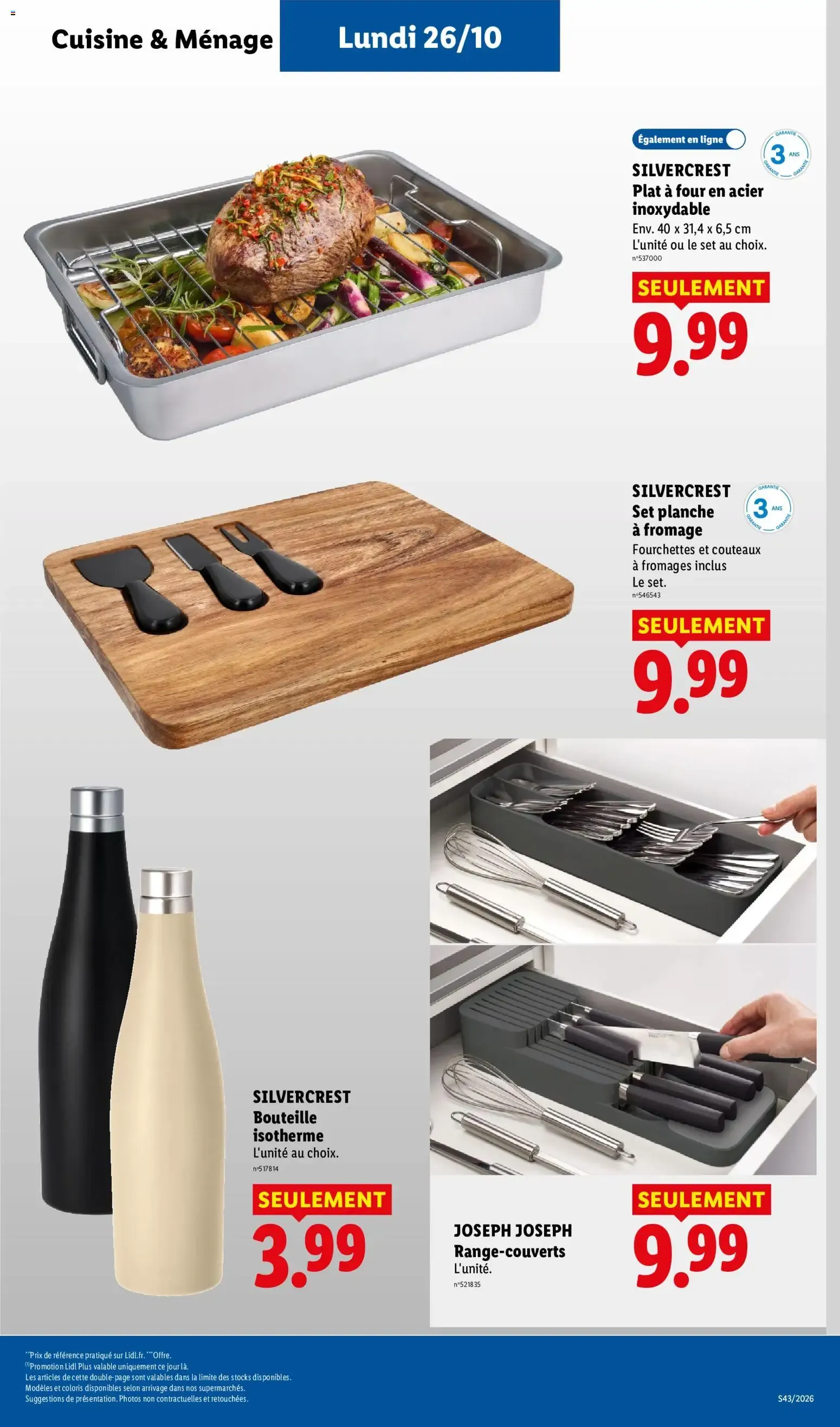 Lidl: Le Moins Toujours Plus du 22 octobre au 28 octobre 2026 - Catalogue page 57