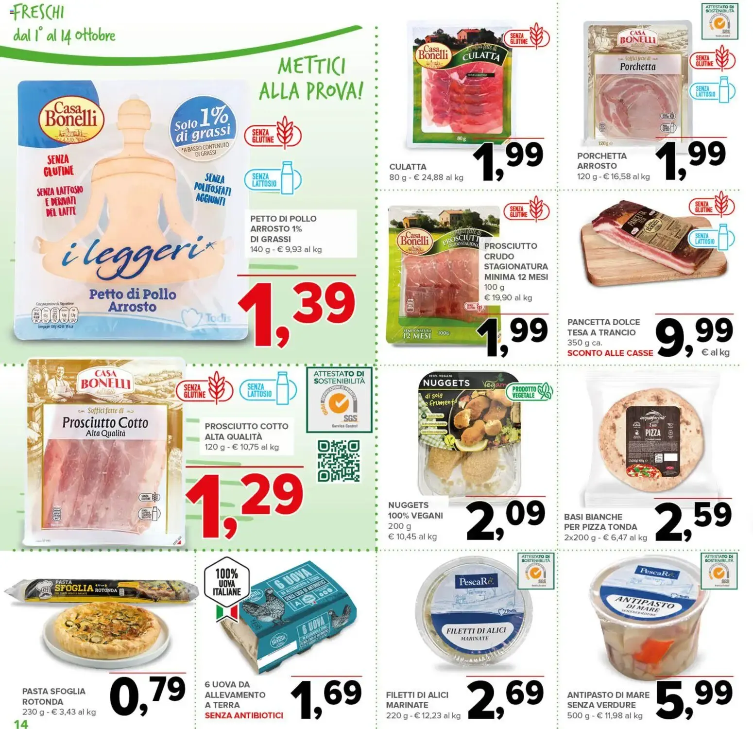 Todis: Offerte dal 1 al 14 Ottobre da 1 ottobre a 14 ottobre di 2026 - Pagina del volantino 14