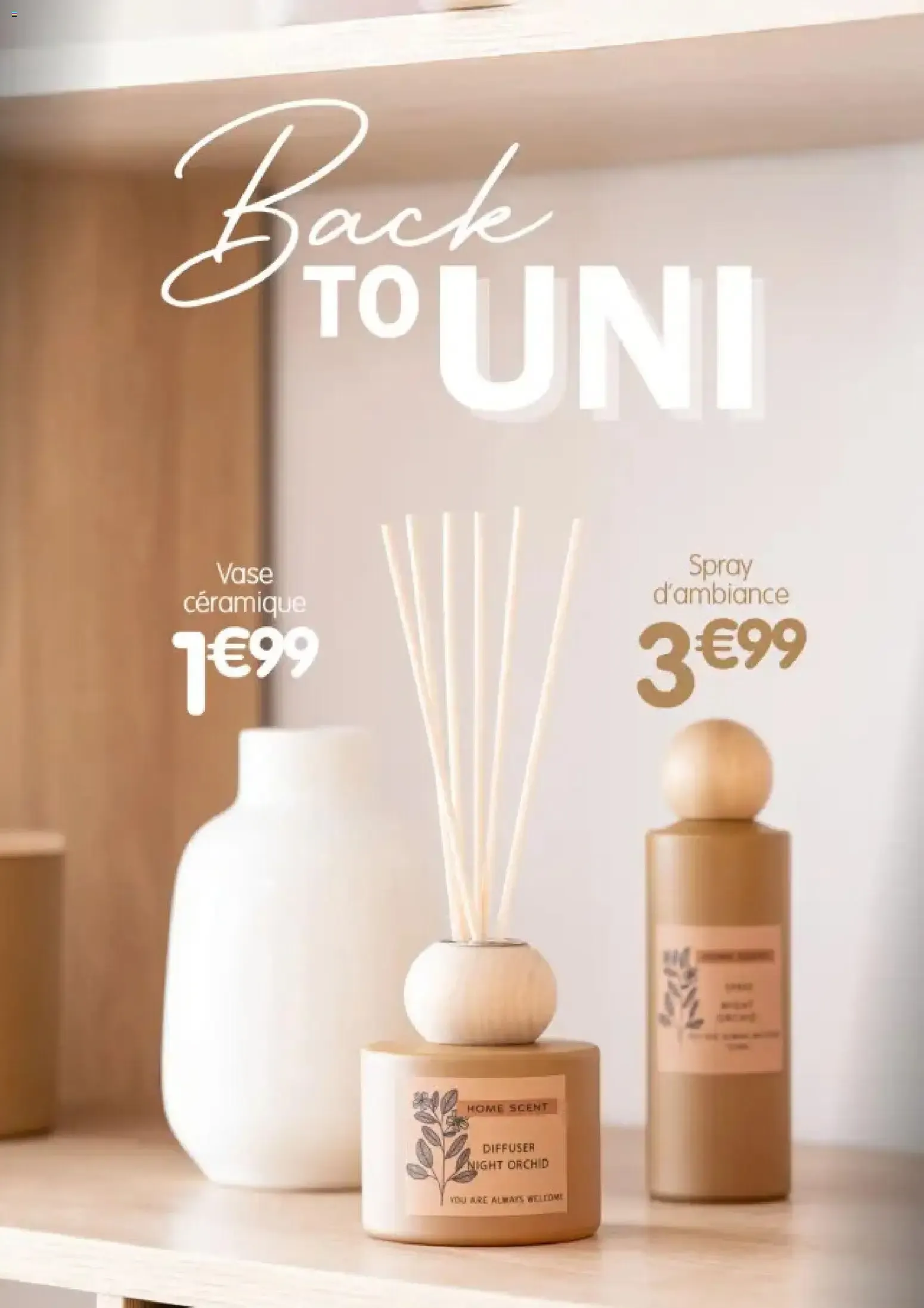 B&M catalogue back to uni à partir du 07/08/2026 - promo en ligne du 7 août au 21 août 2026 - Catalogue page 1